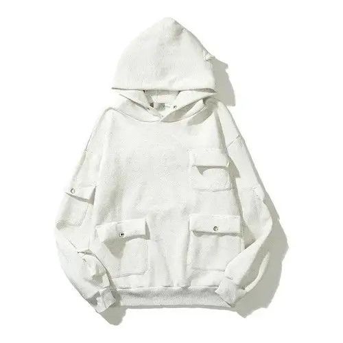 Japanese Brand Oversized streetwear pullover sweatshirt with pockets Size US XL / EU 56 / 4 - 4 Thumbnail