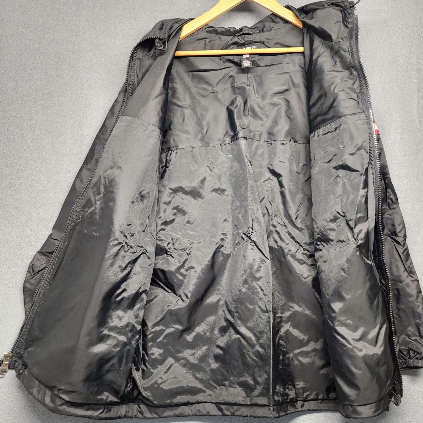 Ralph Lauren VINTAGE Ralph Lauren Polo Jeans Co Jacket Windbreaker Mens Large Black Hong Kong Size US L / EU 52-54 / 3 - 3 Thumbnail