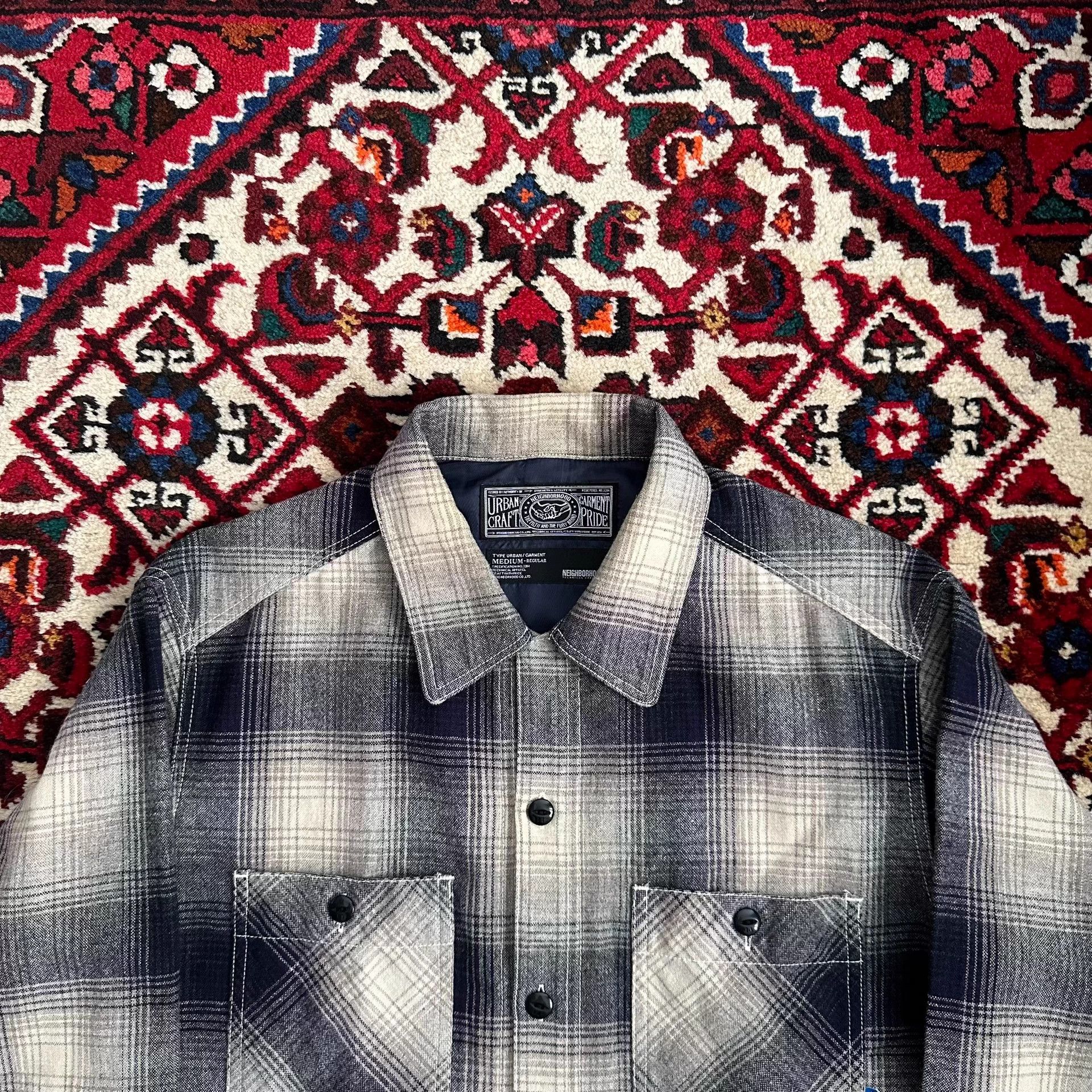 Neighborhood nbhd 09aw wool shirt M Size US M / EU 48-50 / 2 - 4 Thumbnail