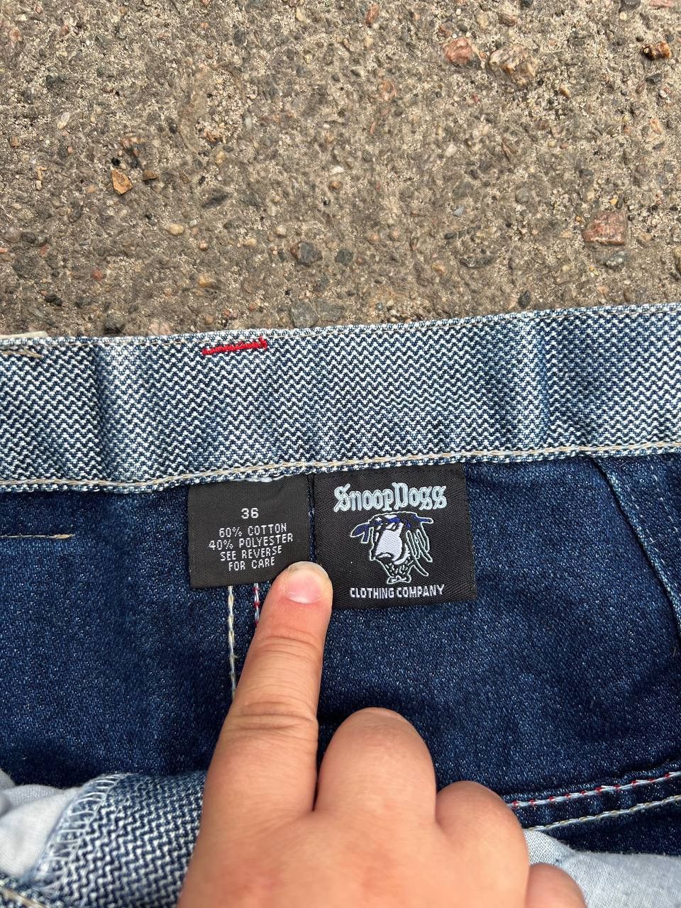 Snoop Dogg × Vintage Vintage Snoop dogg Embroidered Jeans Baggy Rap Carpenter Size US 36 / EU 52 - 6 Thumbnail