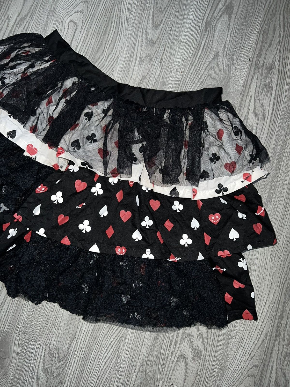 Vivienne Westwood Banana fish playing card layered skirt ♥️♣️♠️♦️ Size 26" / US 2 / IT 38 - 9 Thumbnail