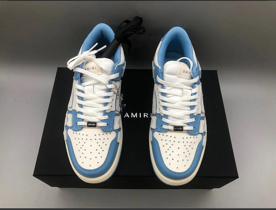 Amiri Amiri Skel Top Low 'Powder Blue' Size US 9.5 / EU 42-43 - 6 Thumbnail