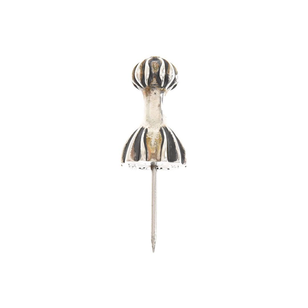 image of Chrome Hearts Push Pin in Silver, Men's