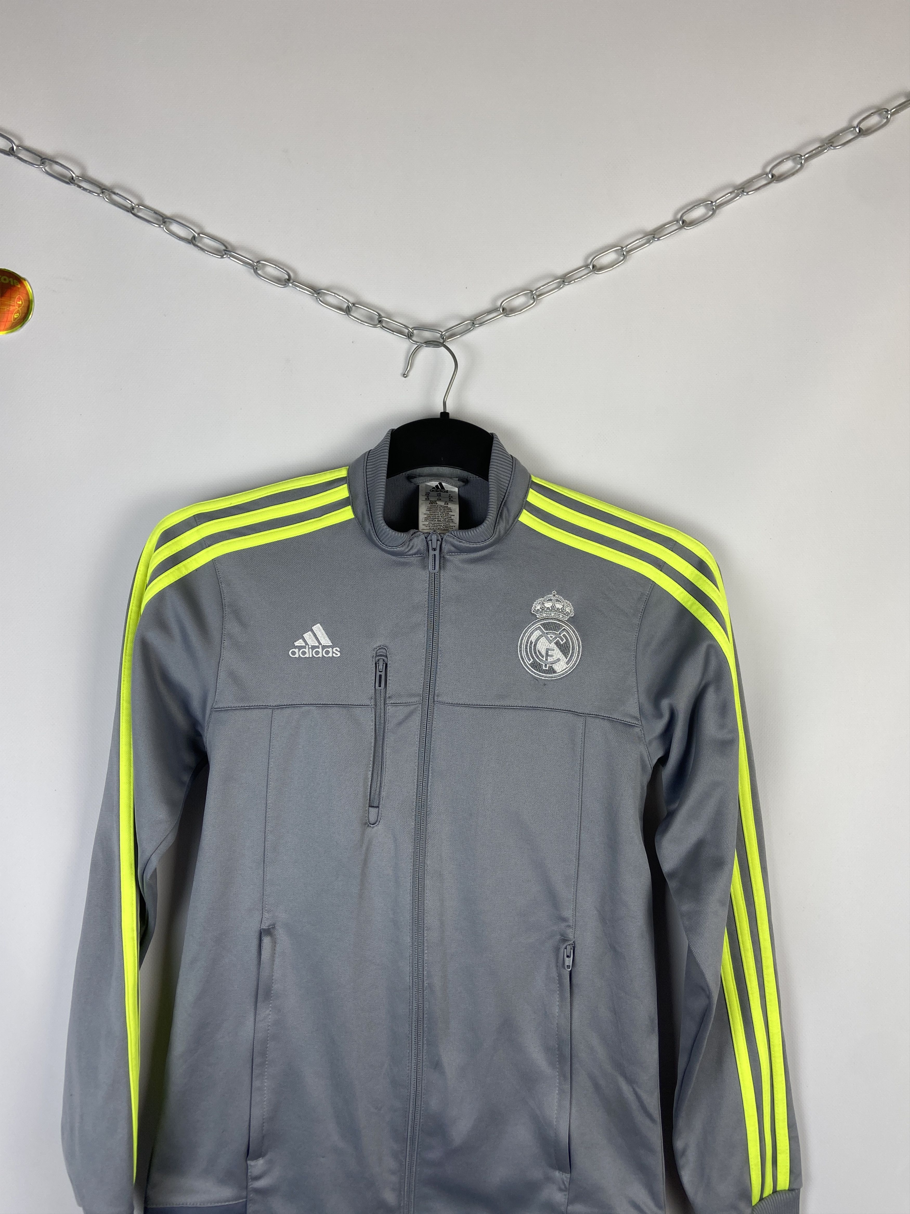 Adidas Vintage Adidas Real Madrid Track Top Jacket Size US XS / EU 42 / 0 - 3 Thumbnail