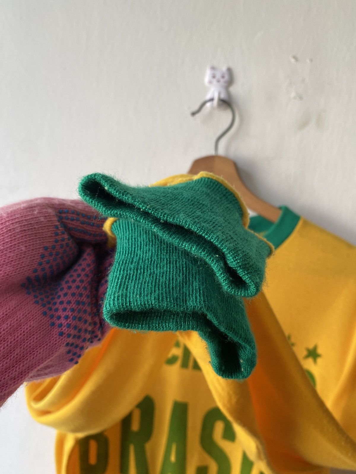 Vintage 1980s - Torcida Do Brasil Mexico86 Football Club Sweatshirt Size US M / EU 48-50 / 2 - 8 Thumbnail