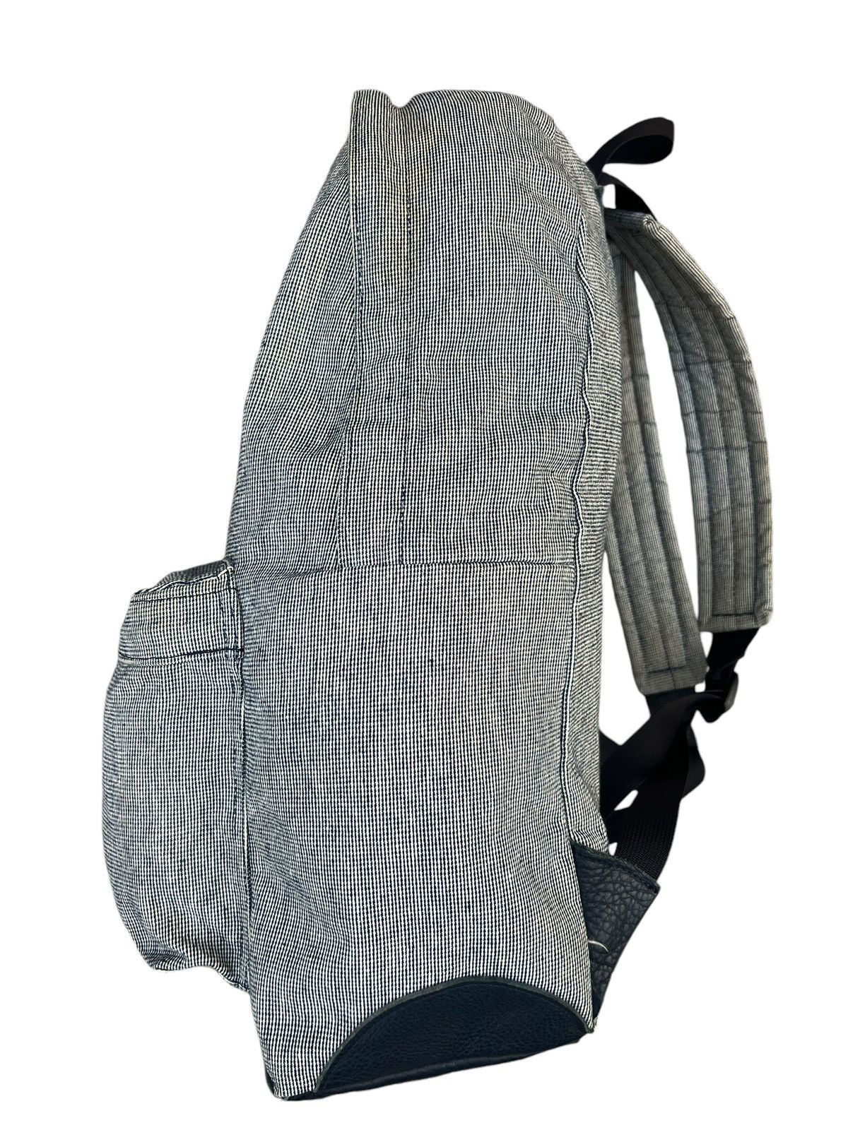 Unused Unused Japan Leather Cotton Backpack Bag Size ONE SIZE - 12 Thumbnail