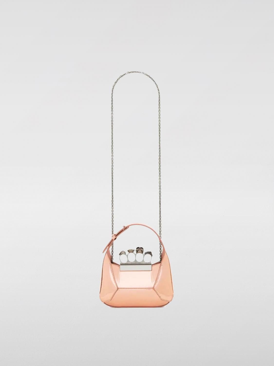 Alexander McQueen o1w1db10326 Tote Bang in Pink Size ONE SIZE - 3 Thumbnail