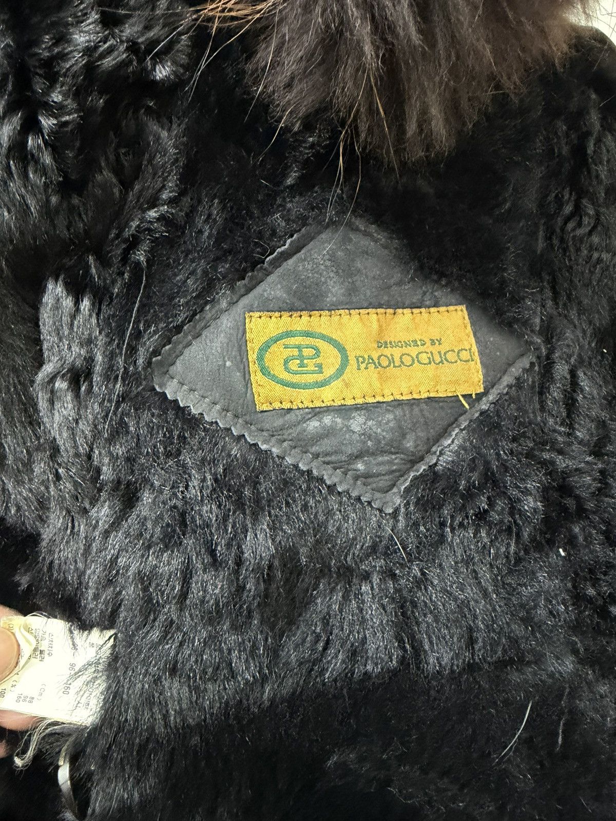 Paolo Gucci Paolo Gucci Fur Sheep lamb skin longcoat luxury Size ONE SIZE - 7 Thumbnail