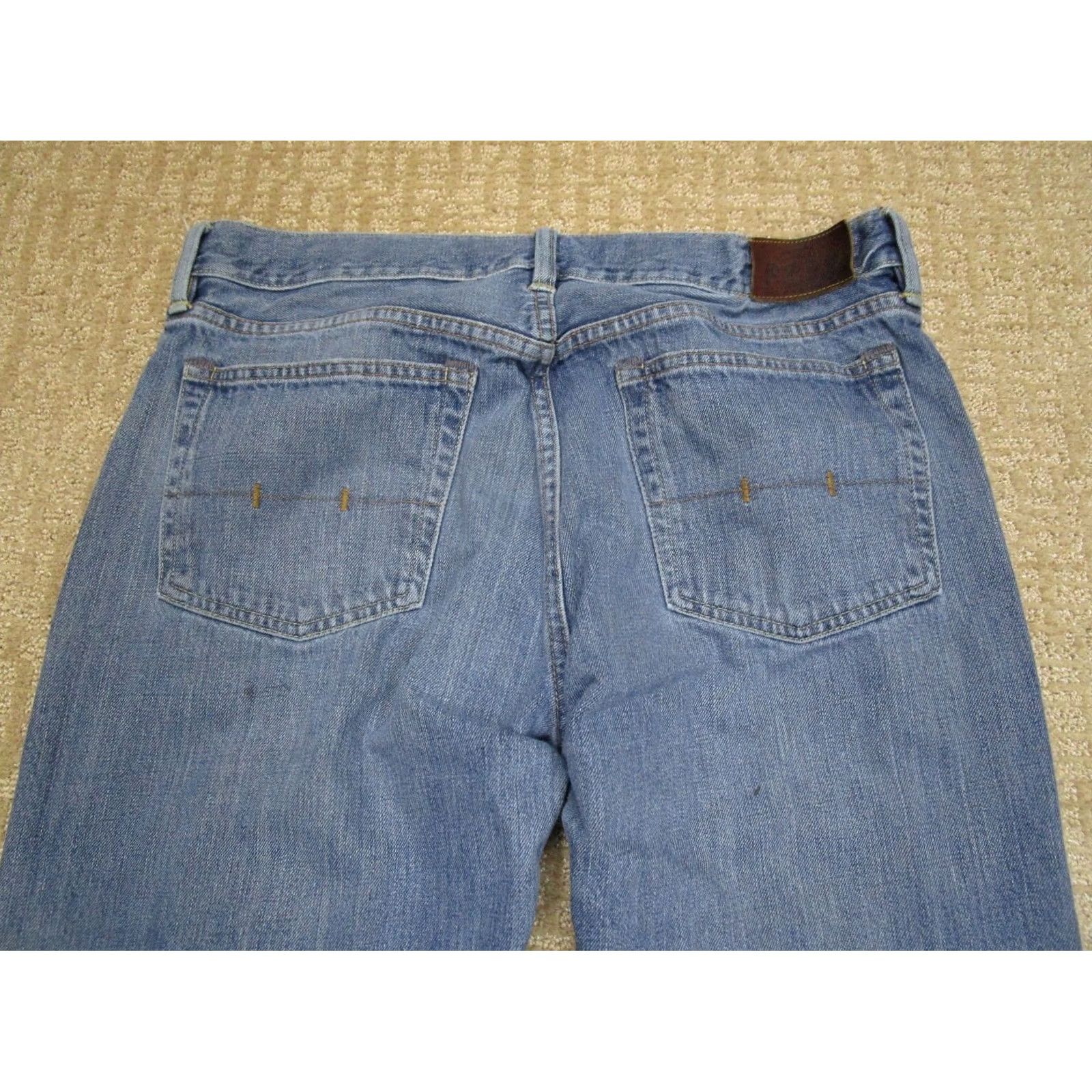 Polo Ralph Lauren Polo Ralph Lauren Jeans Men 34x30 Blue Straight Classic Fit Pants Light Wash Size US S / EU 44-46 / 1 - 4 Thumbnail
