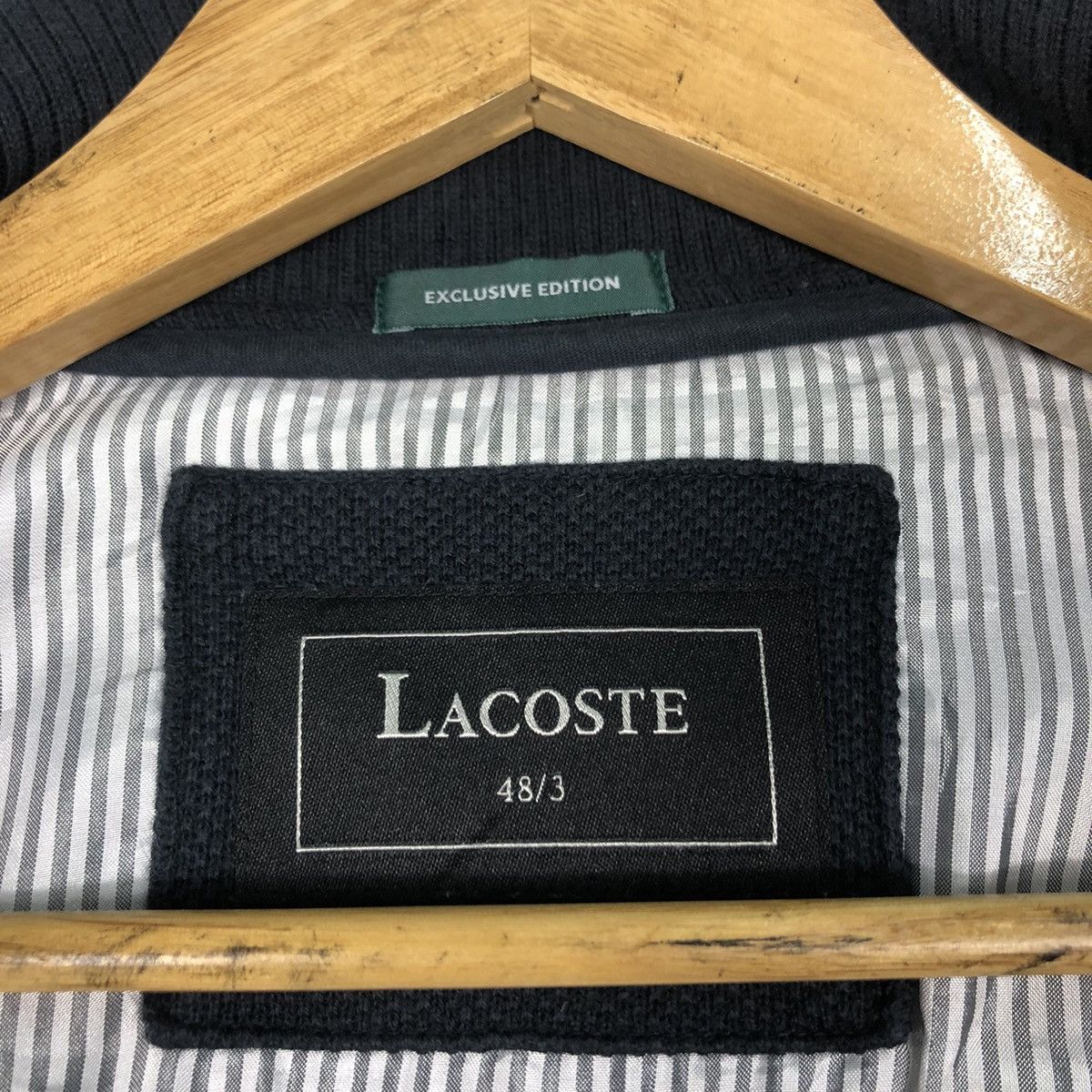 Designer × Japanese Brand × Lacoste Lacoste Rare Army Jacket Style Small Size #A3 Size US S / EU 44-46 / 1 - 15 Thumbnail