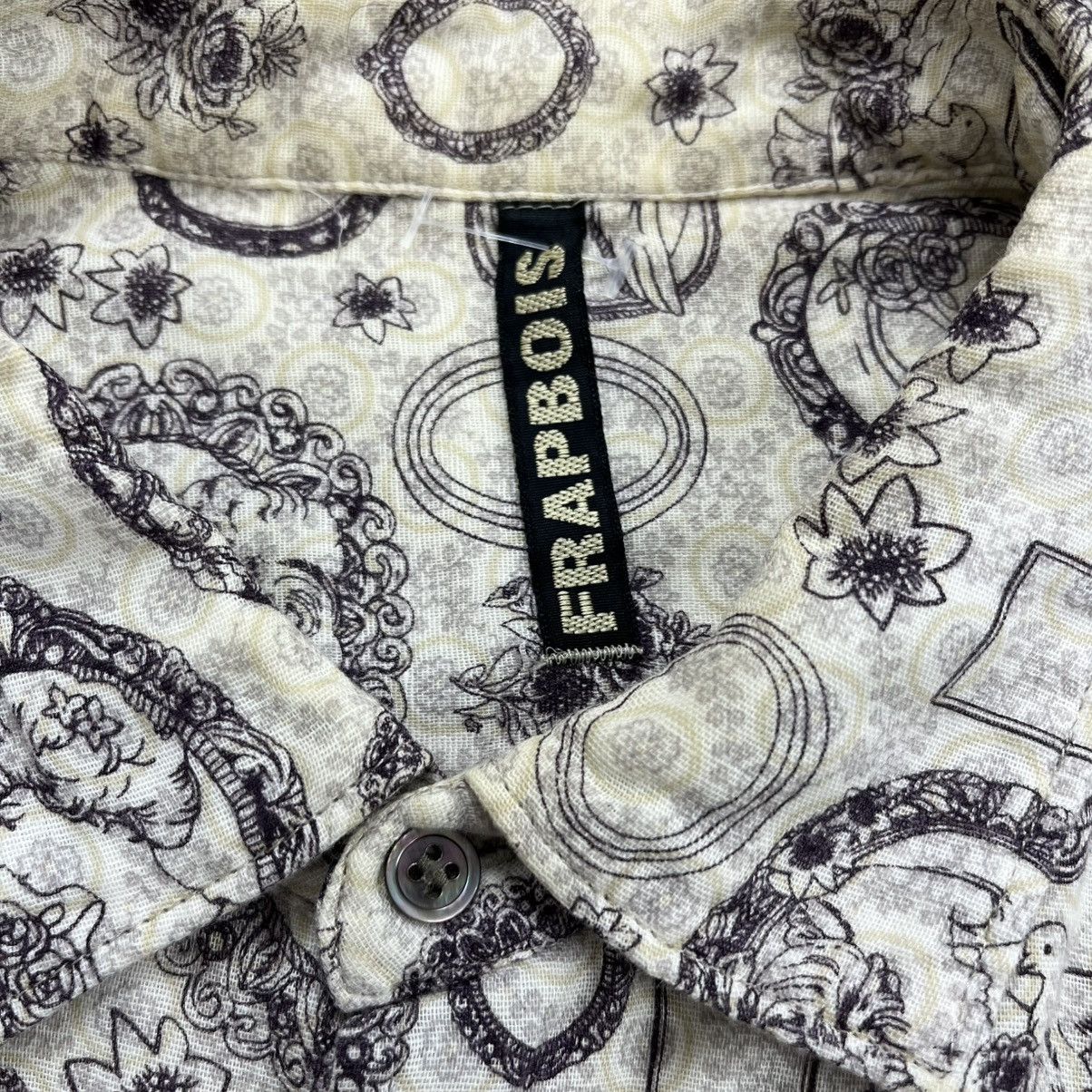Issey Miyake Archive Issey Miyake Frapbois Baroque Cameo Pattern Shirt Size US S / EU 44-46 / 1 - 7 Thumbnail