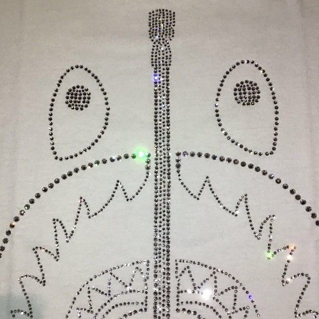 Bape × Swarovski 🔥NFS exclusive🔥 BAPE Swarovski Shark T-shirt a bathing ape Size US M / EU 48-50 / 2 - 4 Thumbnail