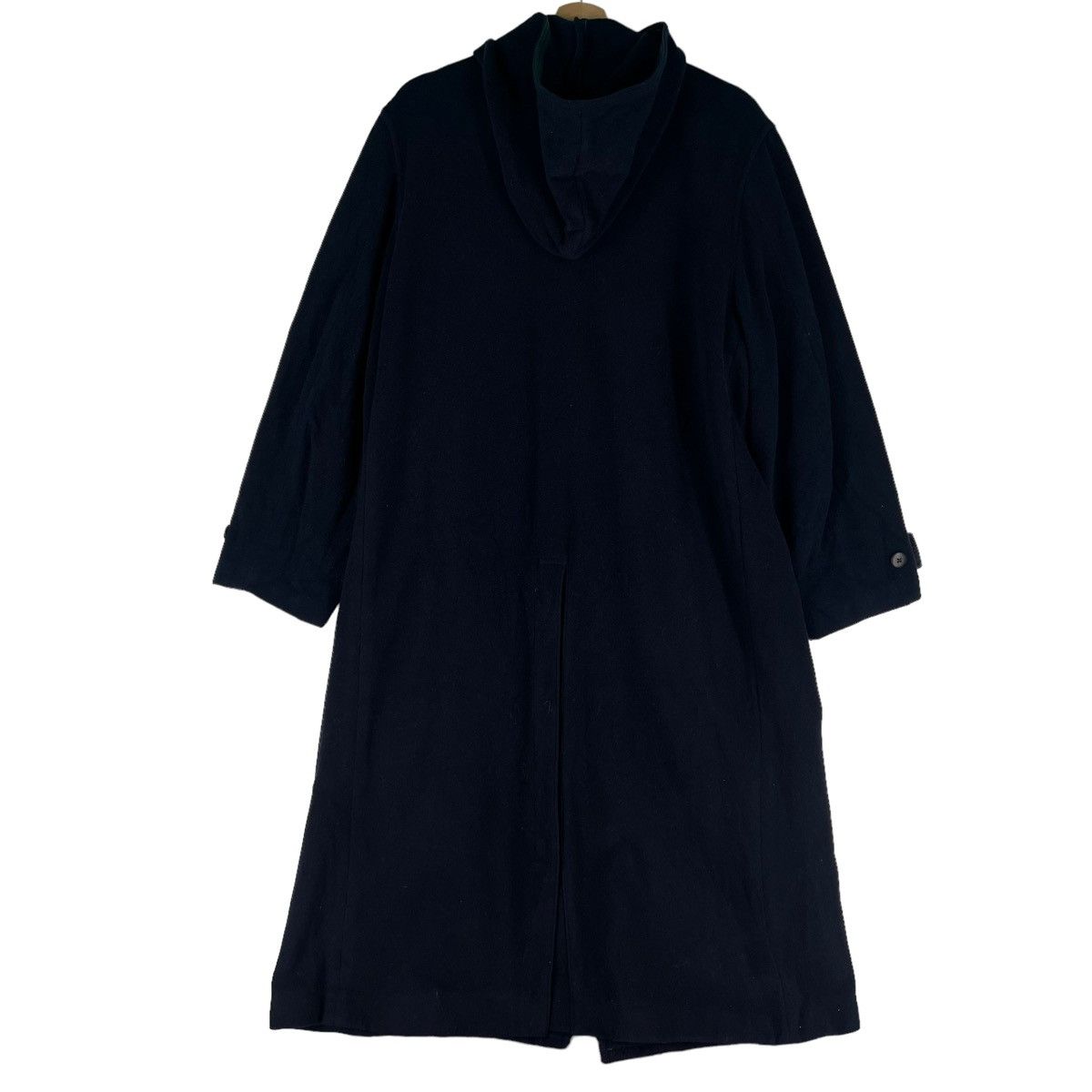 Yohji Yamamoto 🔥RUNWAY 90’s IMPER MEABLE YOHJI YAMAMOTO WOOL LONG FLY COATS Size US S / EU 44-46 / 1 - 8 Thumbnail