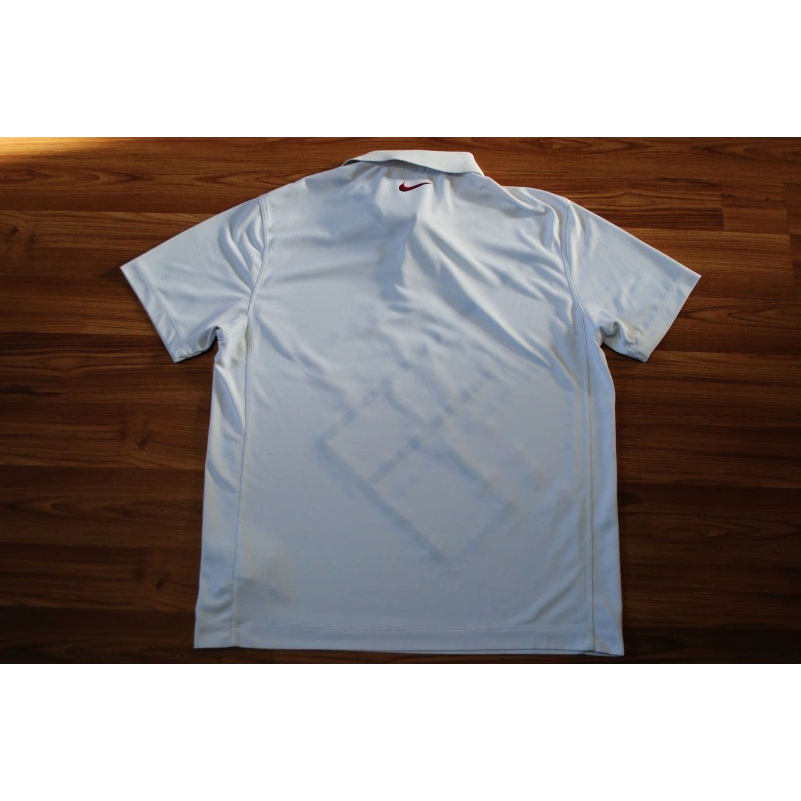 Nike Nike Golf Shirt Mens L-XL White 2012 U.S. Open Stewart Cink Jersey Polo Size US L / EU 52-54 / 3 - 4 Thumbnail