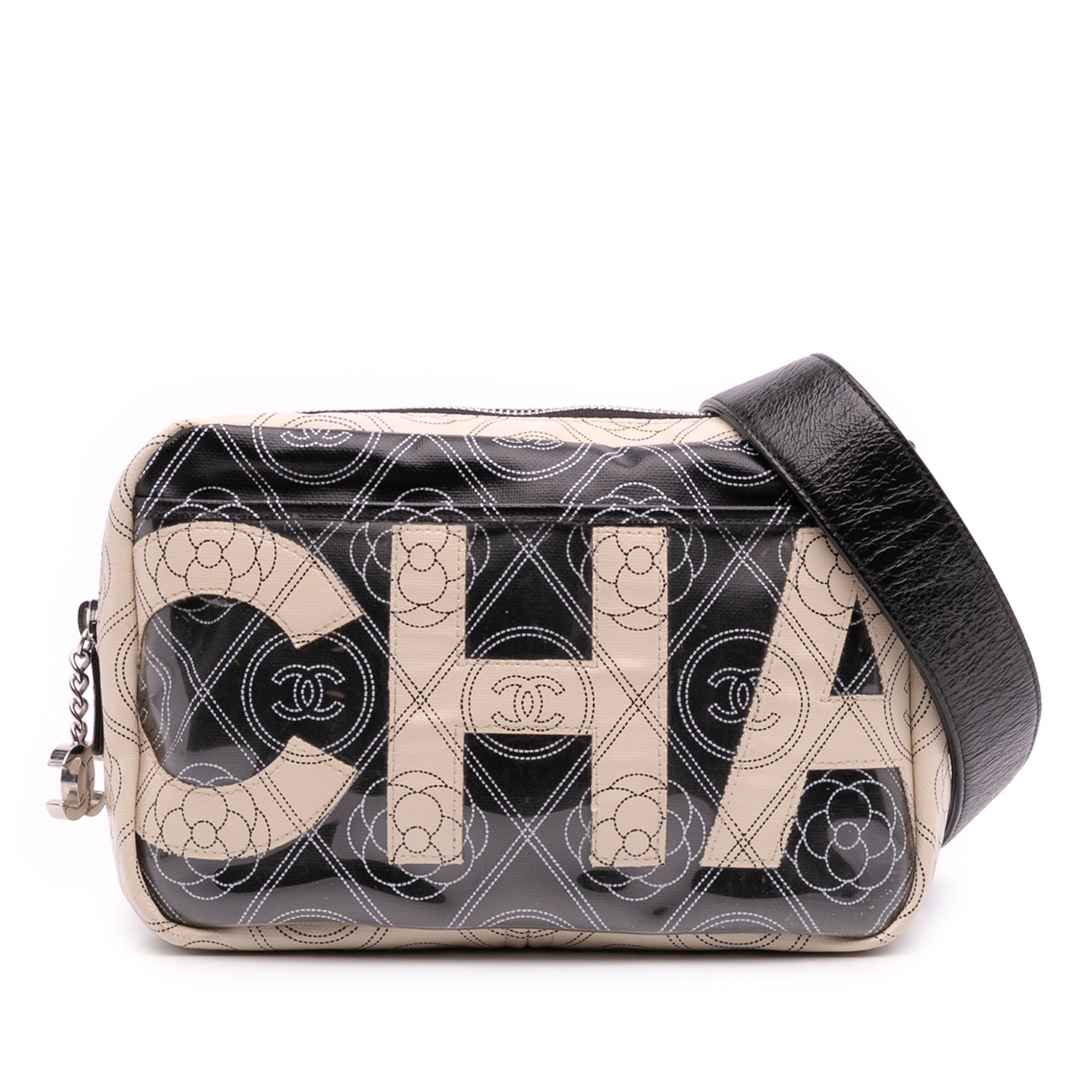 Chanel Coated Canvas Camellia Logo Camera Bag Size ONE SIZE - 1 Thumbnail