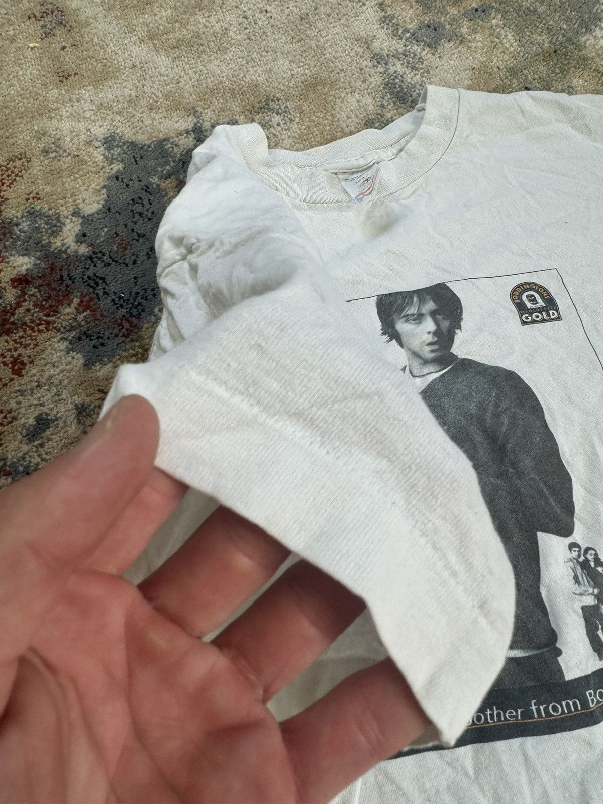 Fruit Of The Loom × Vintage Vintage 90s Boddingtons t-shirt Size US XL / EU 56 / 4 - 6 Thumbnail