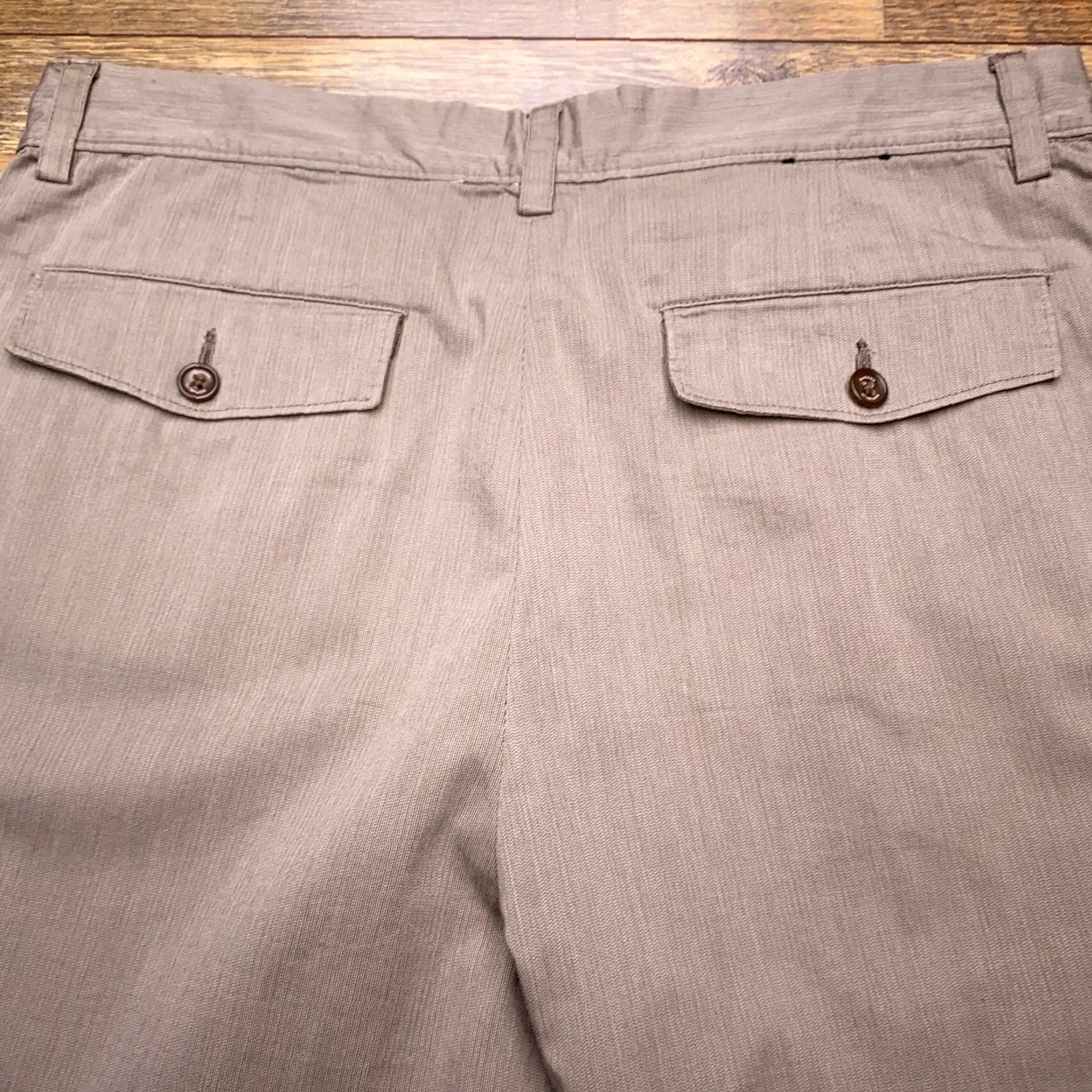 Banana Republic Banana Republic Pants Mens 32x32 Khaki Flat Front Mid Rise Slim Leg Modern Chino Size US 32 / EU 48 - 6 Thumbnail
