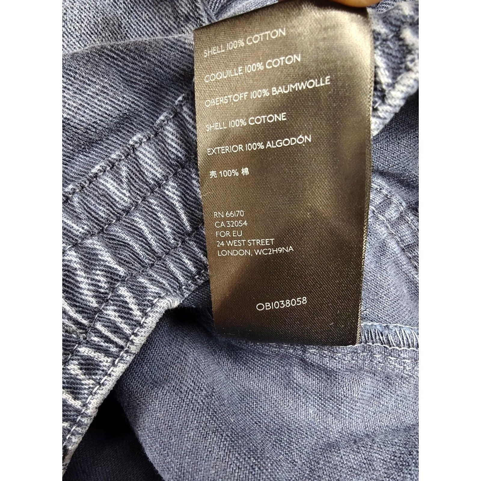 Vintage VINTAGE We The Free Jeans Womens Large Blue Medium Wash High Rise Cargo Jogger Denim Size 36" / US 14 / IT 50 - 3 Thumbnail