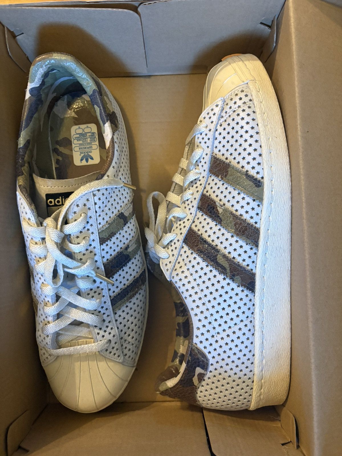 Adidas × Complex Adidas Superstar X Complex Size US 12 / EU 45 - 1 Thumbnail