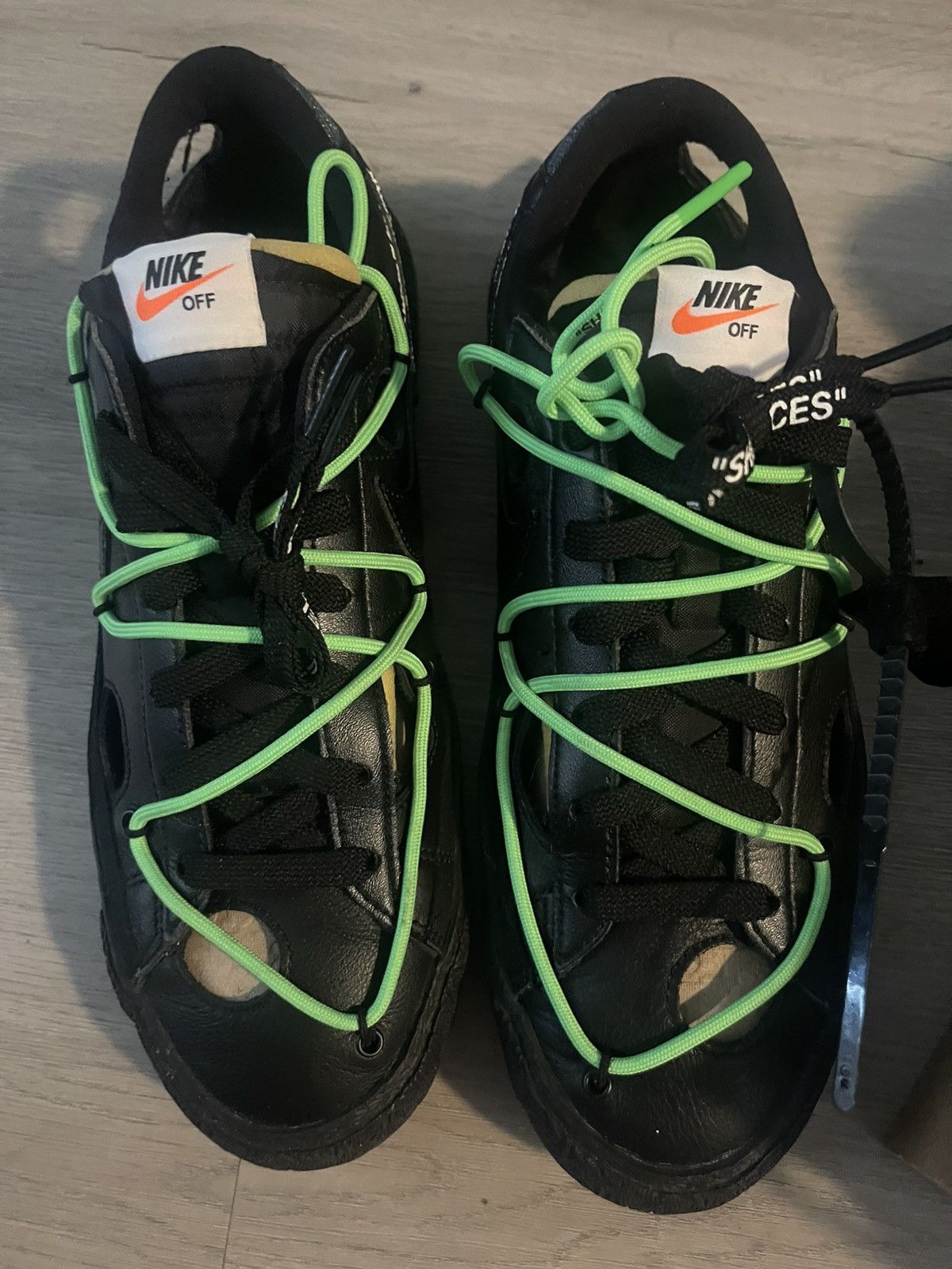 Nike × Off-White × Virgil Abloh BLAZER LOW ‘77 OFF-WHITE NIKE Size US 10 / EU 43 - 2 Thumbnail