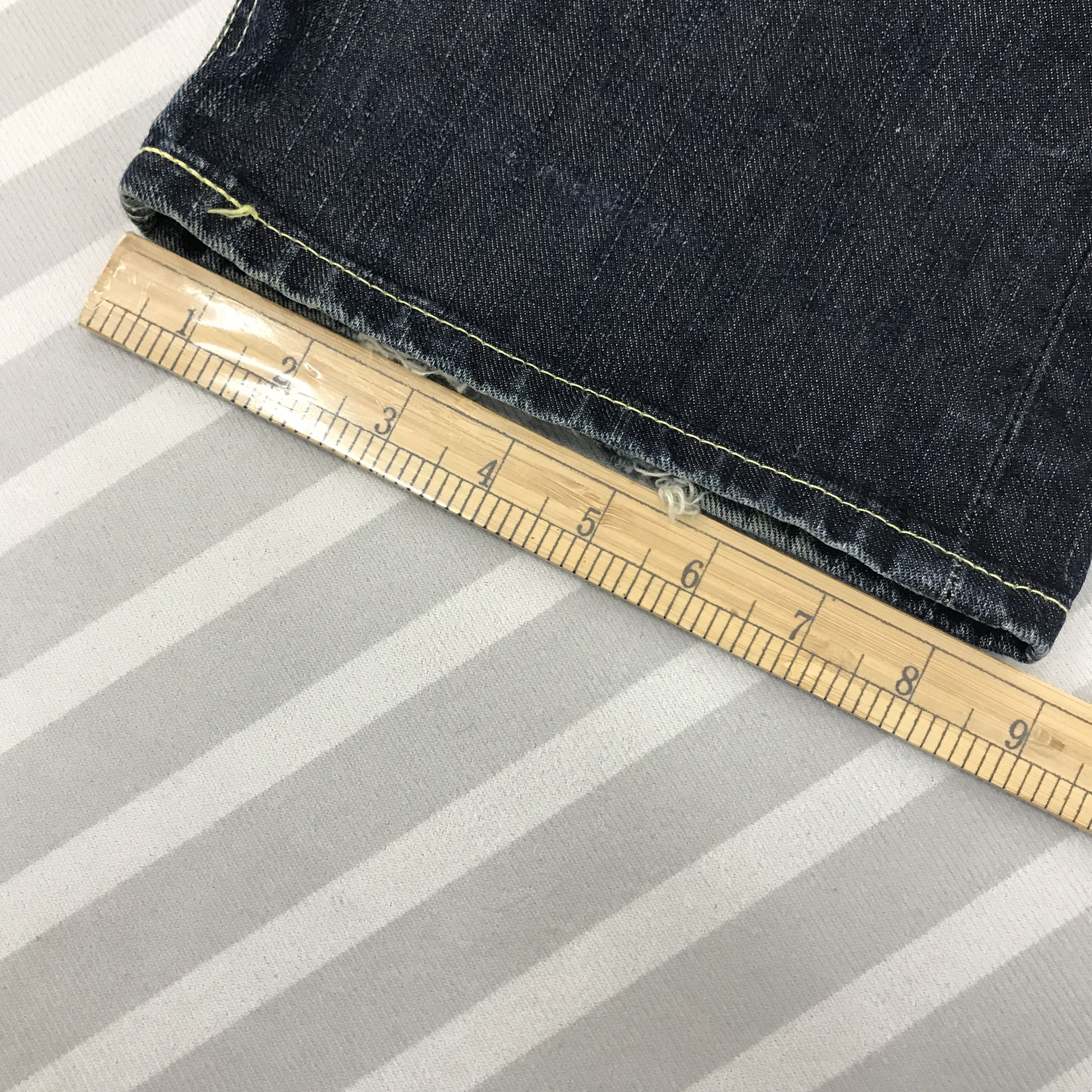 Japanese Brand × Lee × Vintage Vintage Gold Label Lee Riders Distressed Bootcut Jeans Size US 31 - 7 Thumbnail