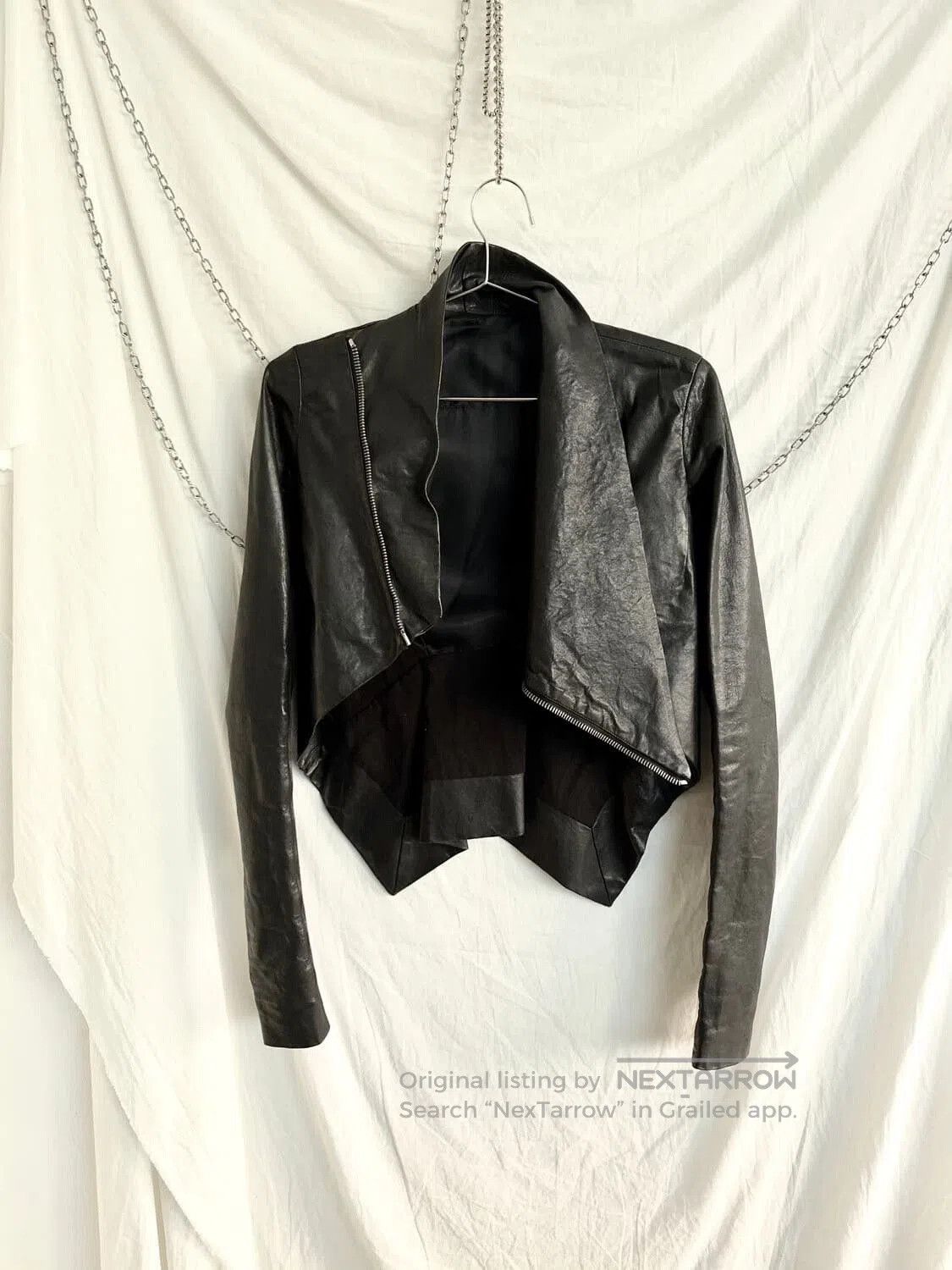 Rick Owens Rick Owens Vintage Leather Jacket. Size US M / EU 48-50 / 2 - 2 Thumbnail