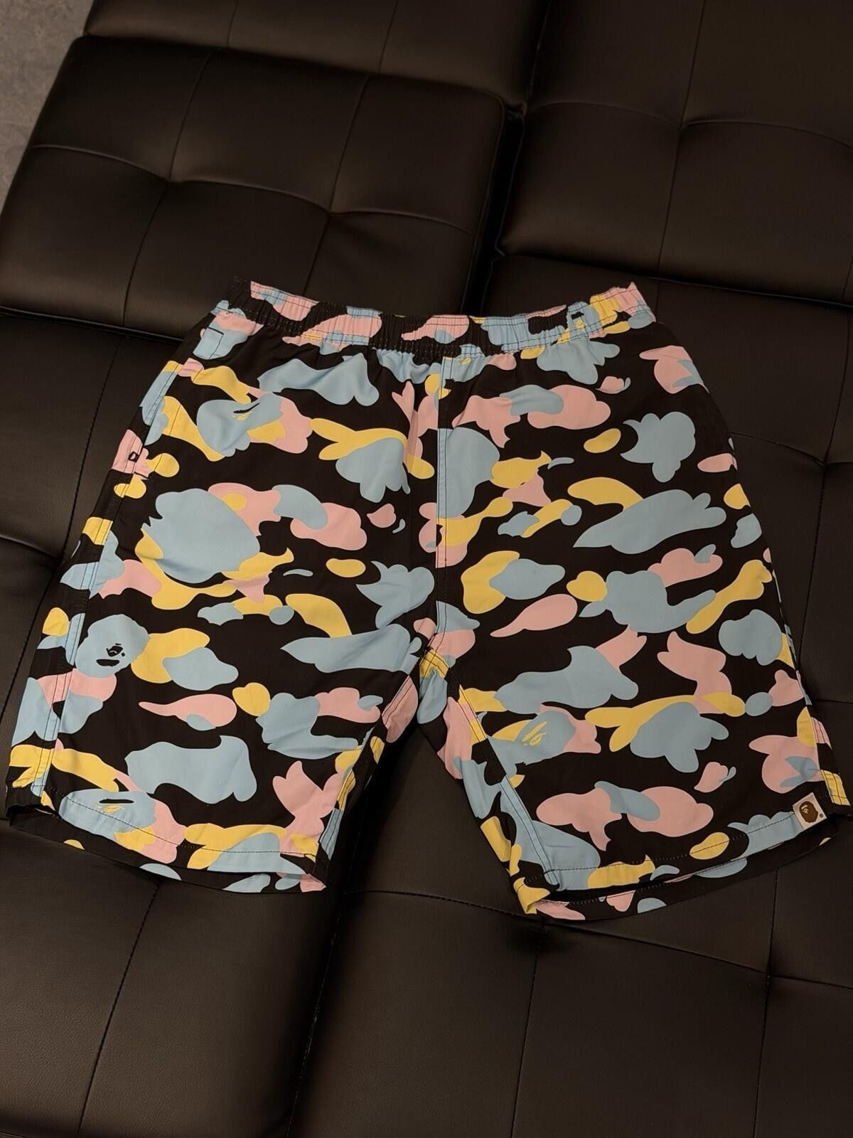 Other BAPE Multi-Camo Nylon Easy Shorts Men’s Size Medium Rare Size US 32 / EU 48 - 3 Thumbnail