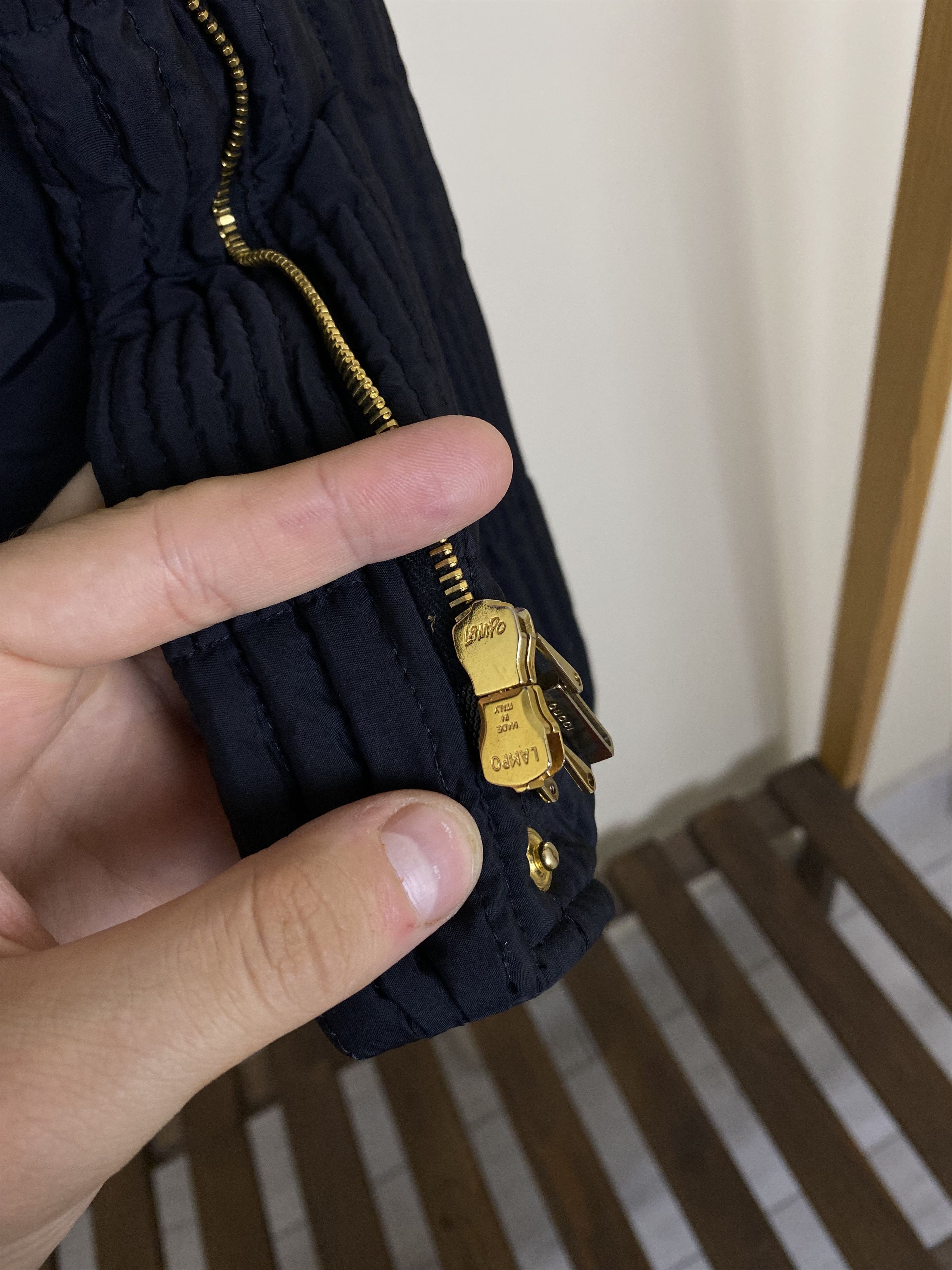 Gucci Vintage Gucci by Tom Ford quilted NAPOLEON jacket Size M / US 6-8 / IT 42-44 - 14 Thumbnail