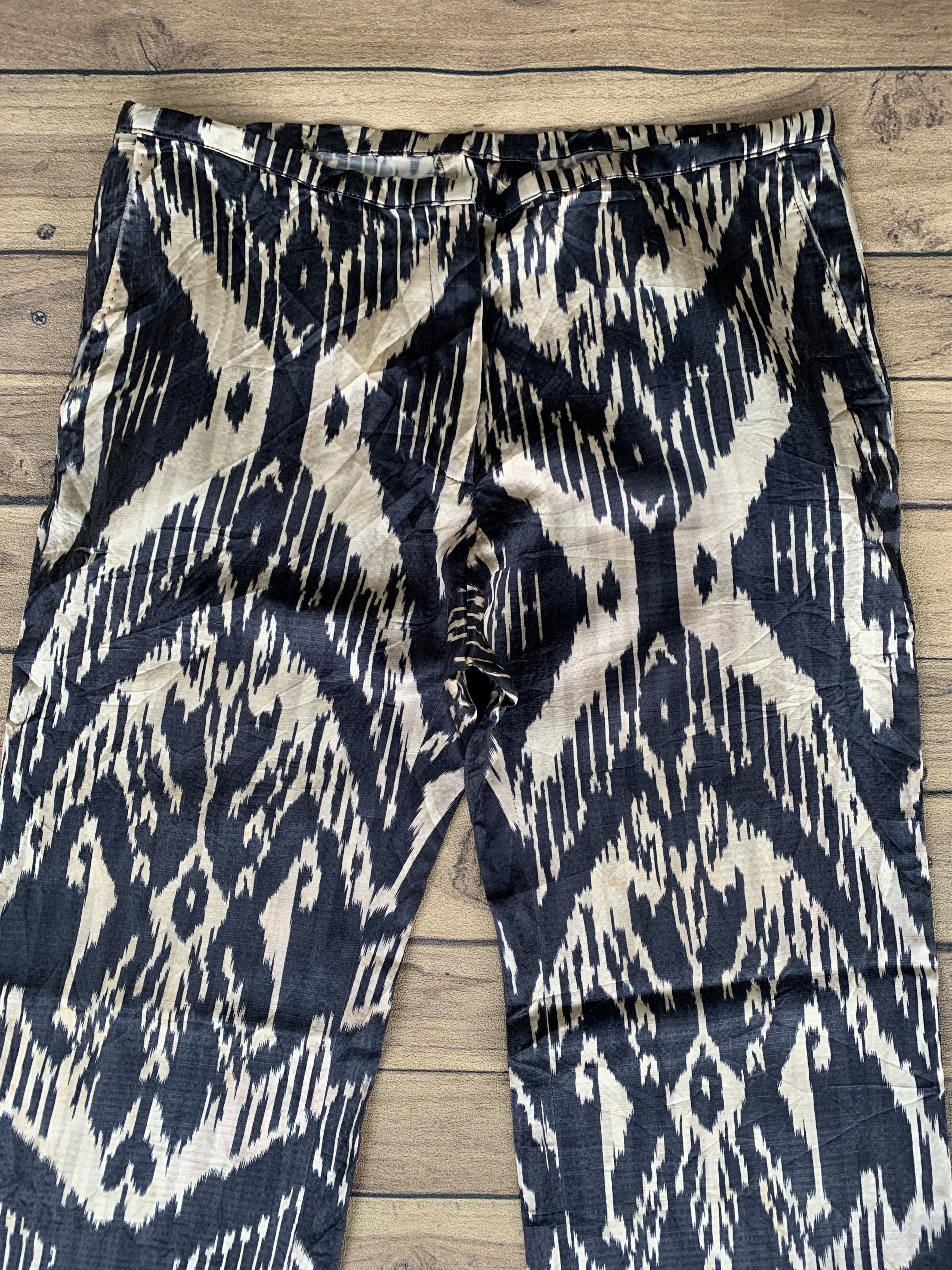 Dries Van Noten Dries van noten silk batik print trouser pant Size 30" / US 8 / IT 44 - 2 Thumbnail