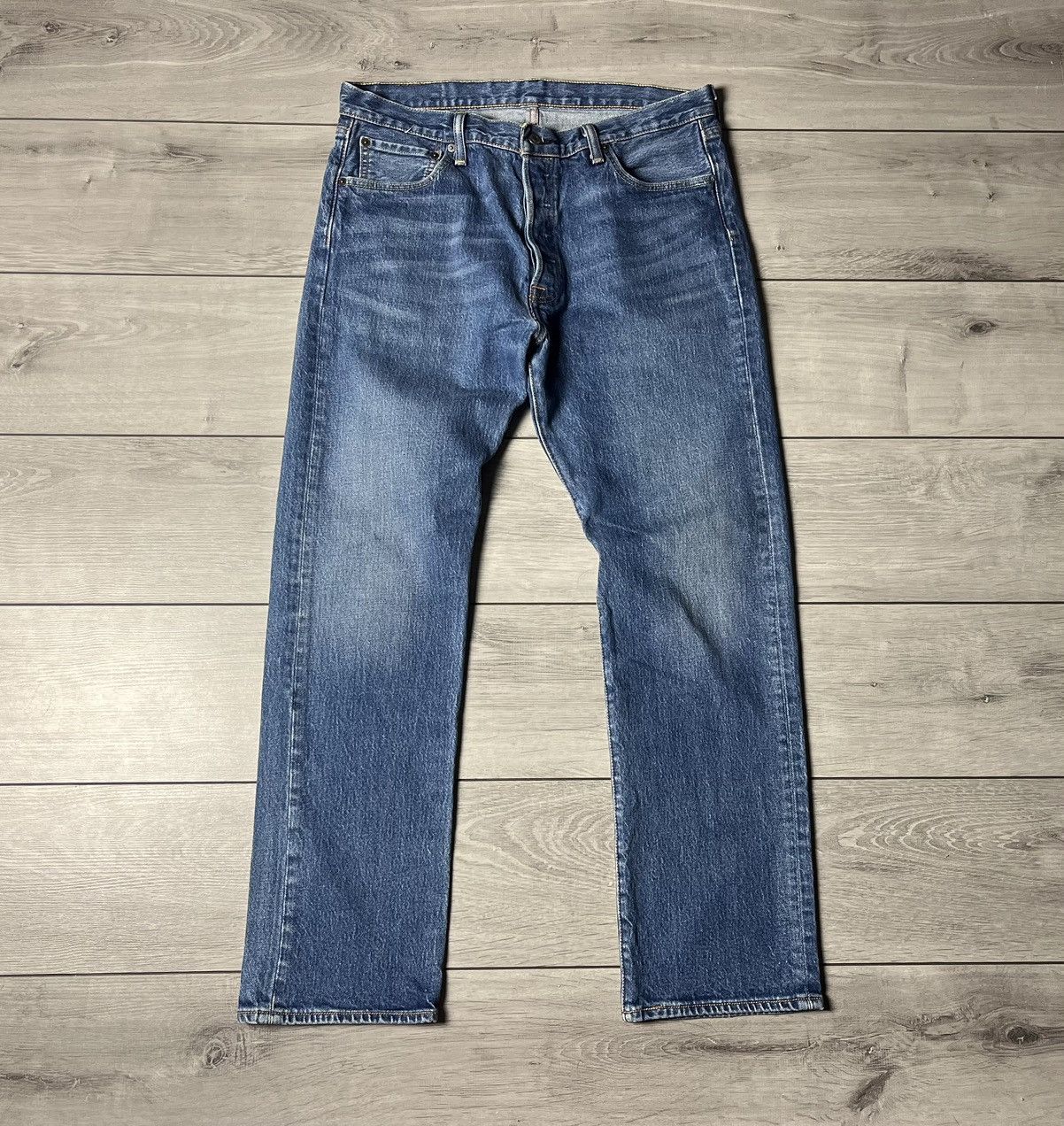 Levi's Levis Strauss 501 denim jeans size 36/32 Size US 36 / EU 52 - 1 Thumbnail