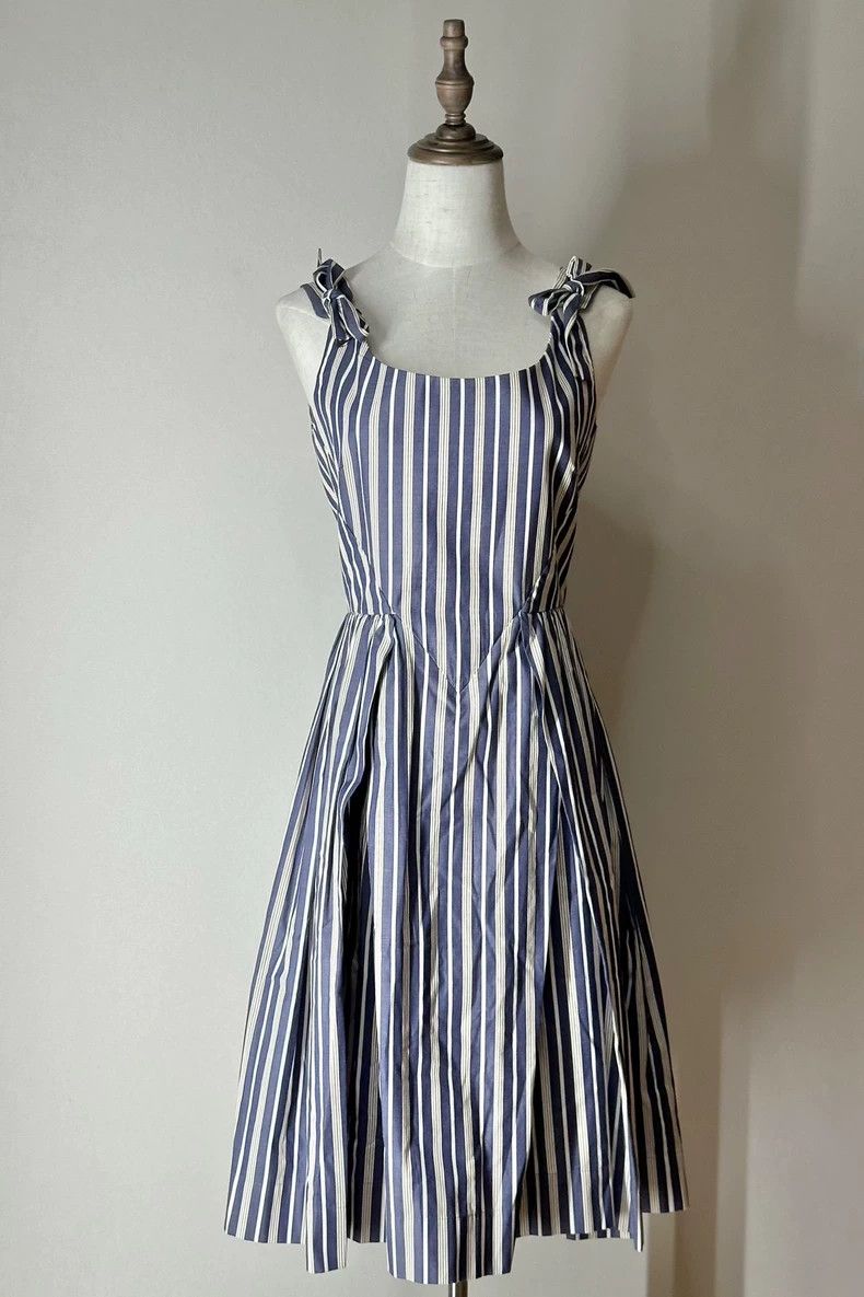 Vivienne Westwood Vivienne Westwood A dress with a waistband and stripes Size M / US 6-8 / IT 42-44 - 2 Thumbnail