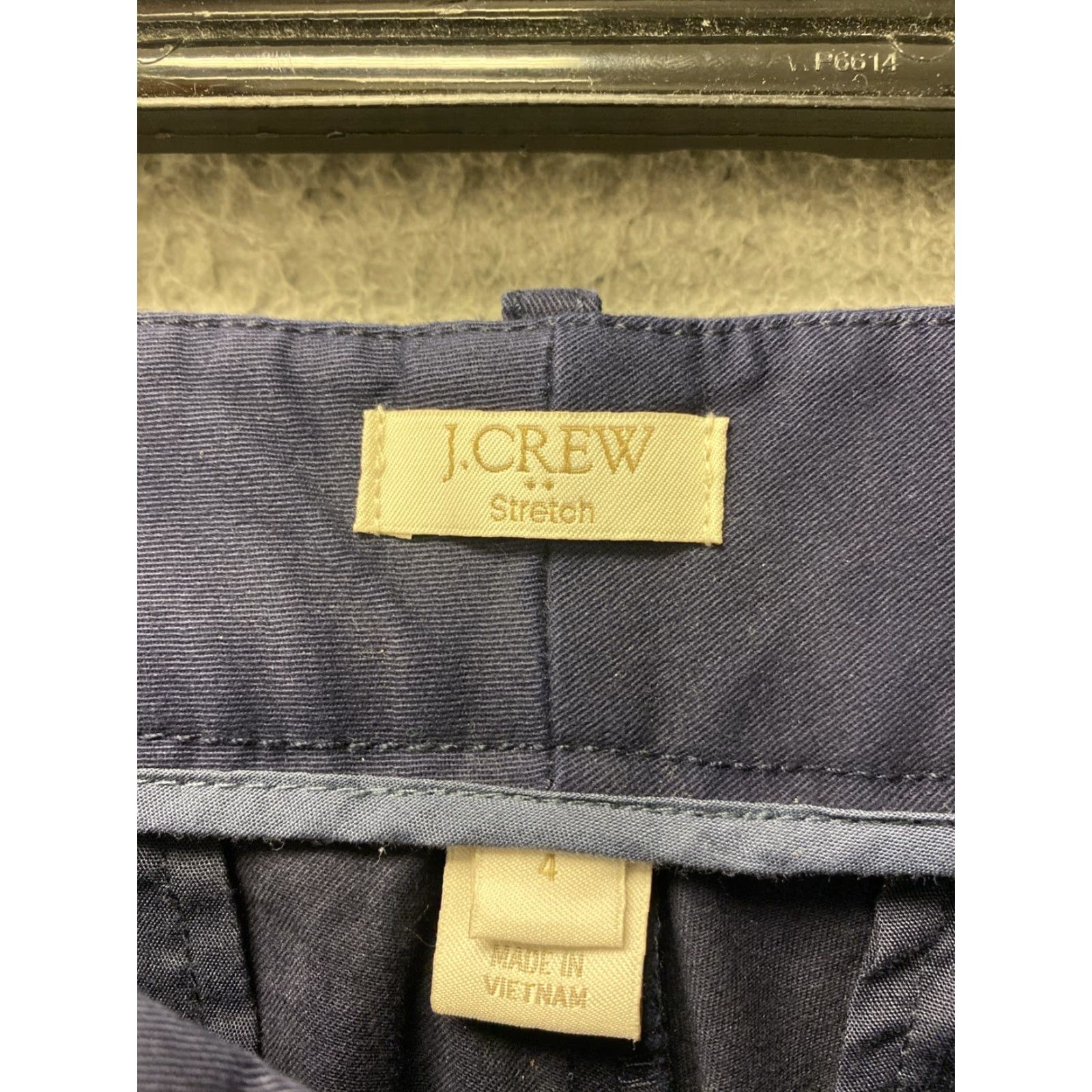 J.Crew J.Crew Chino Pants Women’s Size 4 Navy Pocket 164-11 Size 30" / US 8 / IT 44 - 4 Thumbnail