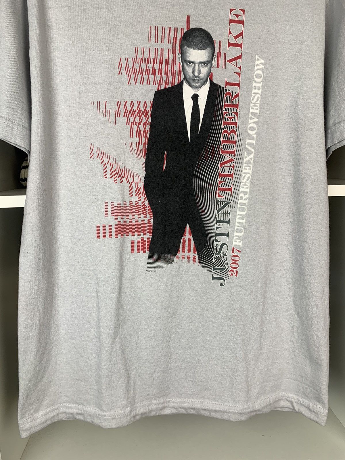 Band Tees 2007 Justin Timberlake Future Sex Love Show T-shirt Size US M / EU 48-50 / 2 - 14 Thumbnail