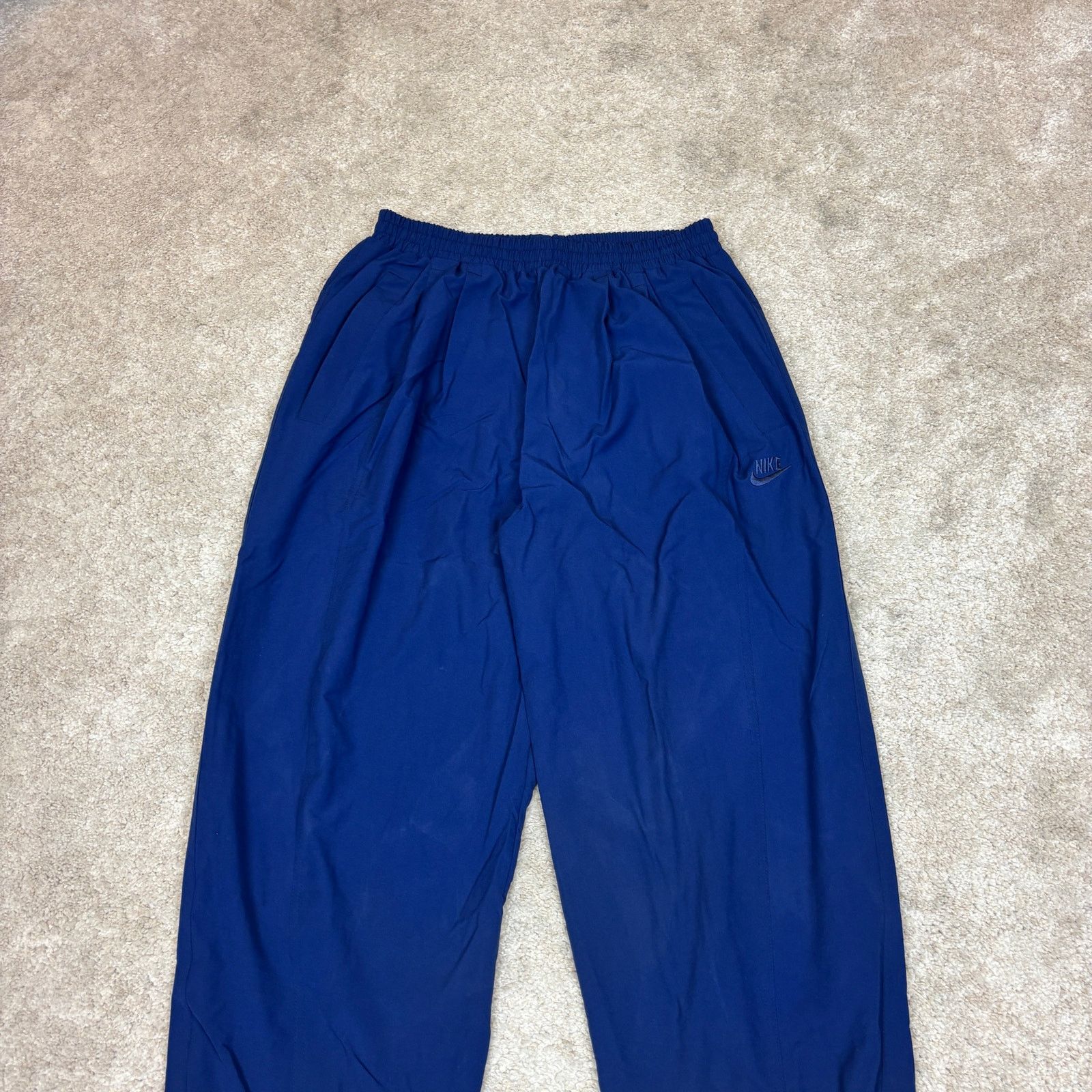 Nike Vintage 90s Nike Track Pants Court Classic Men's Medium Blue Size US 31 - 2 Thumbnail