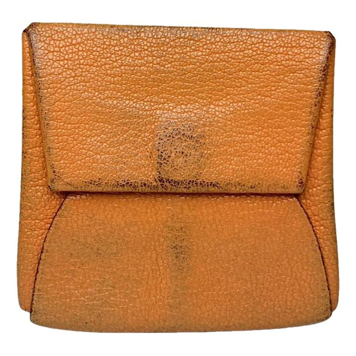 Other Hermès Orange Leather Purse Size ONE SIZE - 1 Thumbnail
