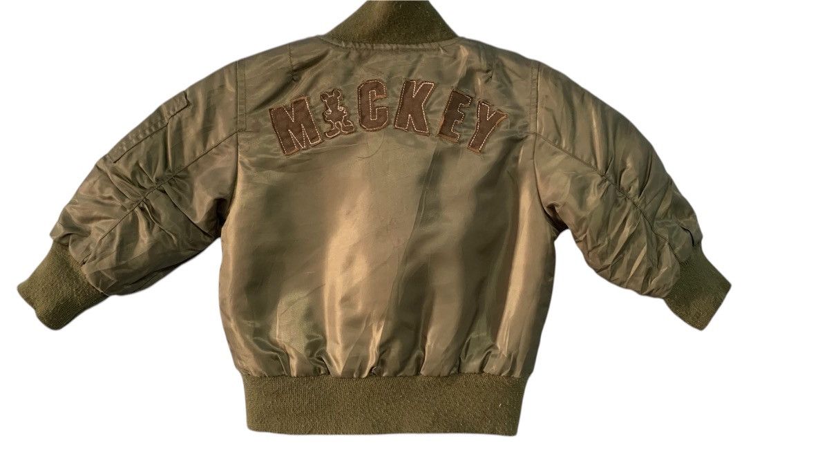 Mickey Mouse Bomber kids Mickey Mouse military jacket Size US XXS / EU 40 - 5 Thumbnail