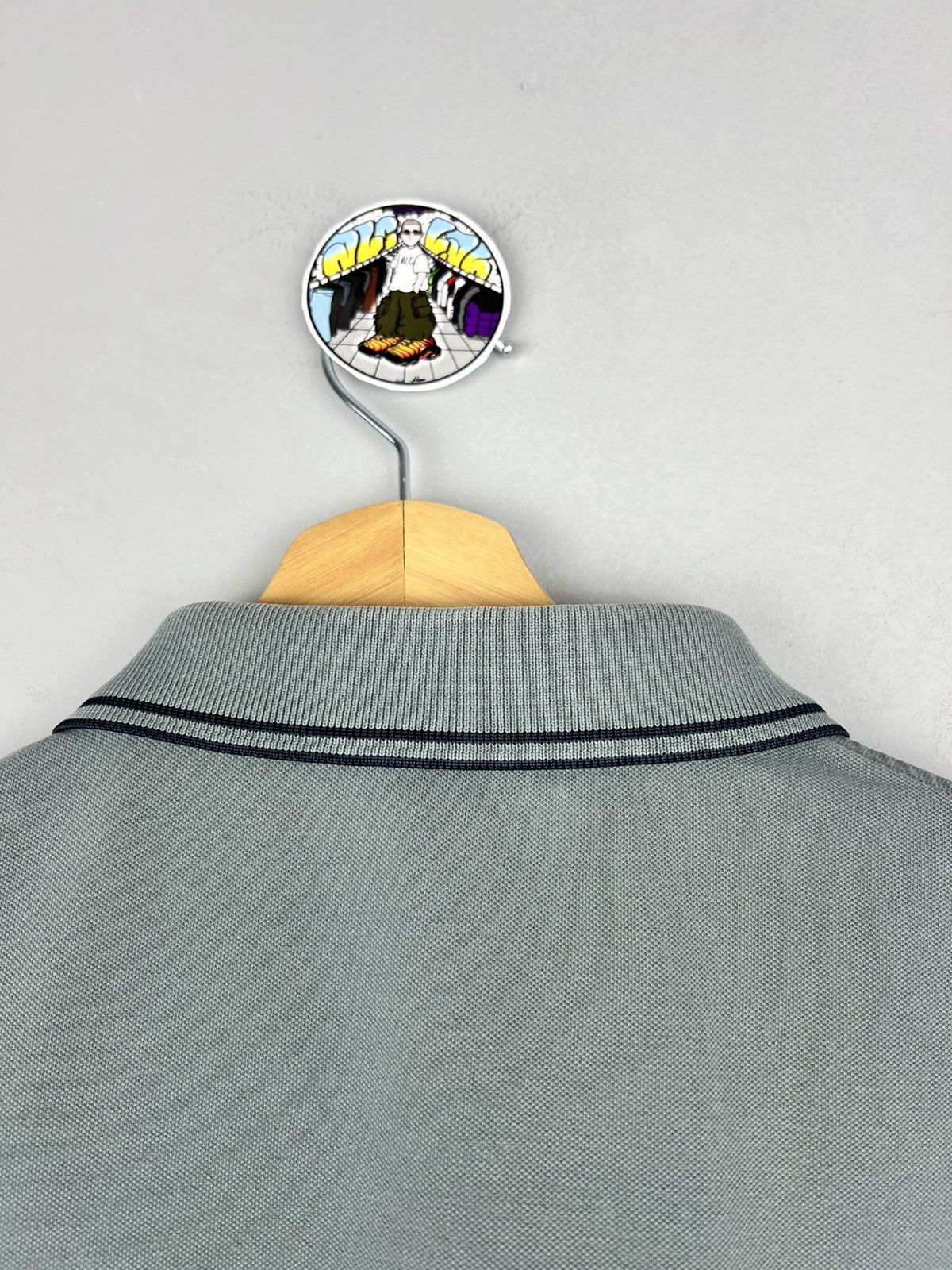 C.P. Company × Stone Island Stone island Classic Polo Shirt Casual patch program Size US L / EU 52-54 / 3 - 3 Thumbnail