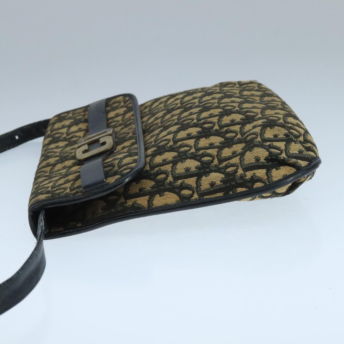 Dior DIOR Trotter Canvas Shoulder Bag Navy Size ONE SIZE - 5 Thumbnail