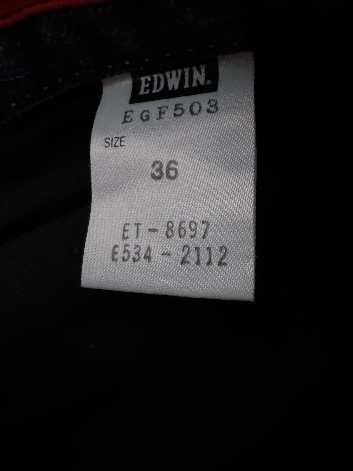 Edwin rare faded edwin egf503 edge of blue jeans Size US 36 / EU 52 - 2 Thumbnail