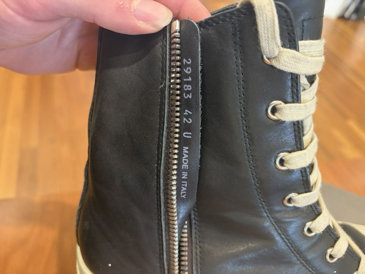Rick Owens Rick Owens High "Black Milk" Size US 9 / EU 42 - 7 Thumbnail