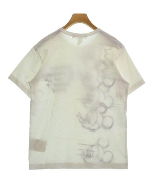 T-Shirts Cut and Sew Cotton Short Sleeve White
