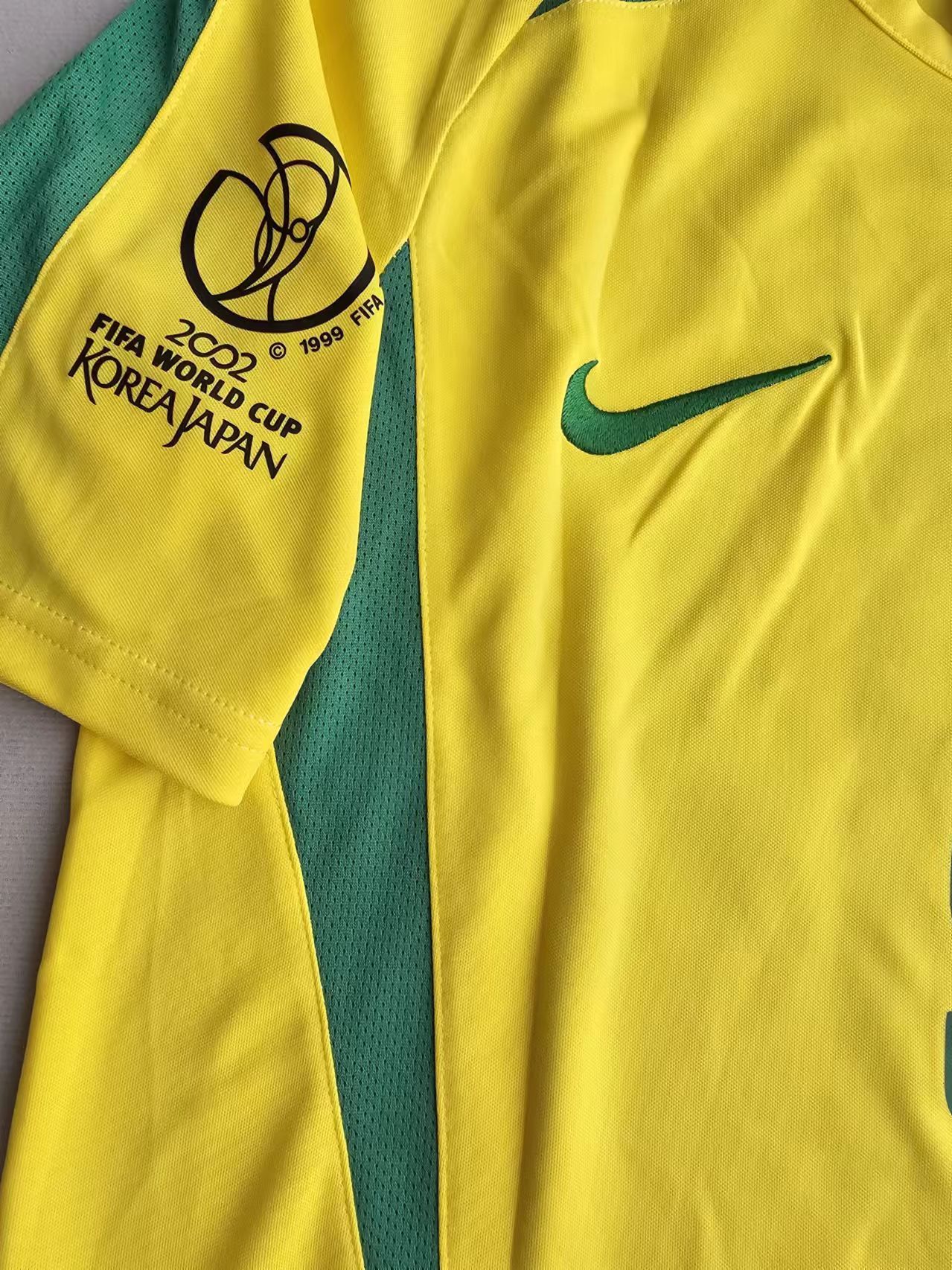 Other 2002 World Cup Brazil 9 Ronaldo Jersey Home Size US XXL / EU 58 / 5 - 3 Thumbnail