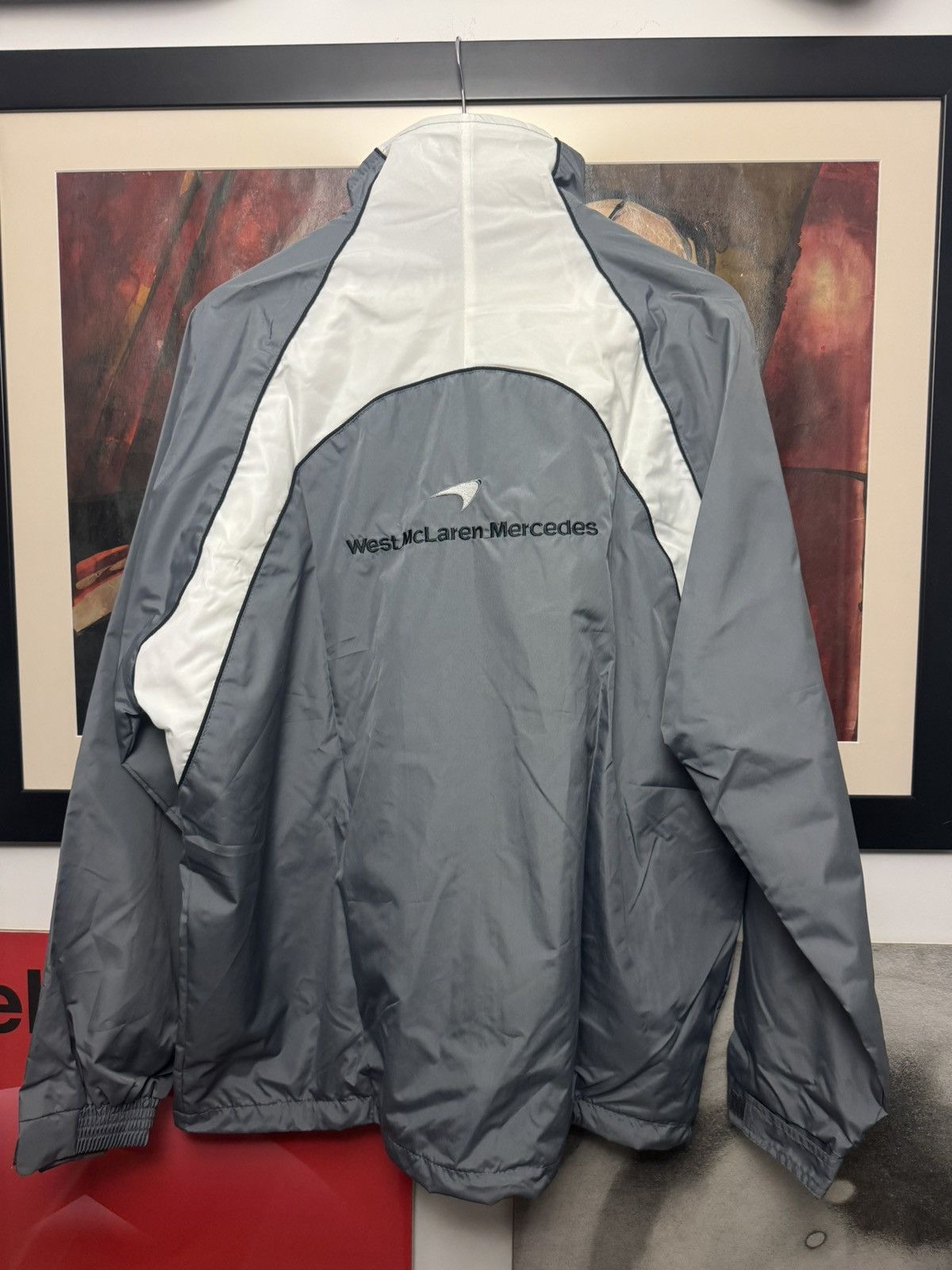 Mercedes-Benz Mercedes Benz West Vintage Racing Jacket Og Hype Y2k Rare Size US XL / EU 56 / 4 - 2 Thumbnail