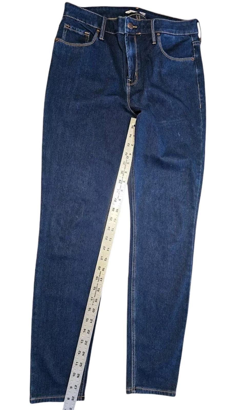 Old Navy Old Navy Jeans Women's 14 RockstarSkinny High-Rise BlueDenim Size 36" / US 14 / IT 50 - 1 Thumbnail