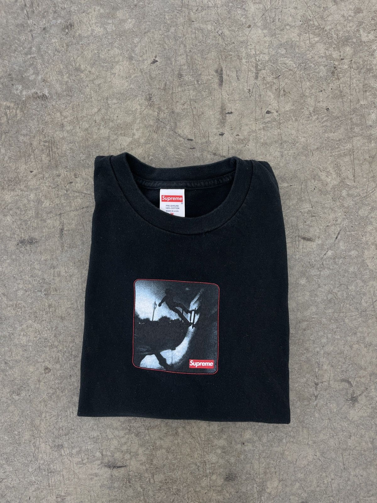 Supreme Supreme Shadow Tee Black | Grailed