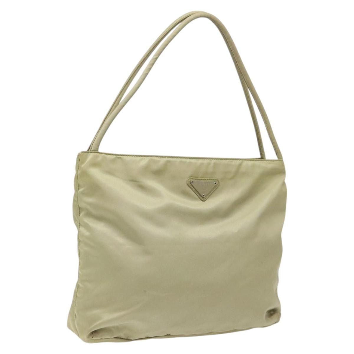 Prada PRADA Tote Bag Nylon Beige Size ONE SIZE - 1 Thumbnail