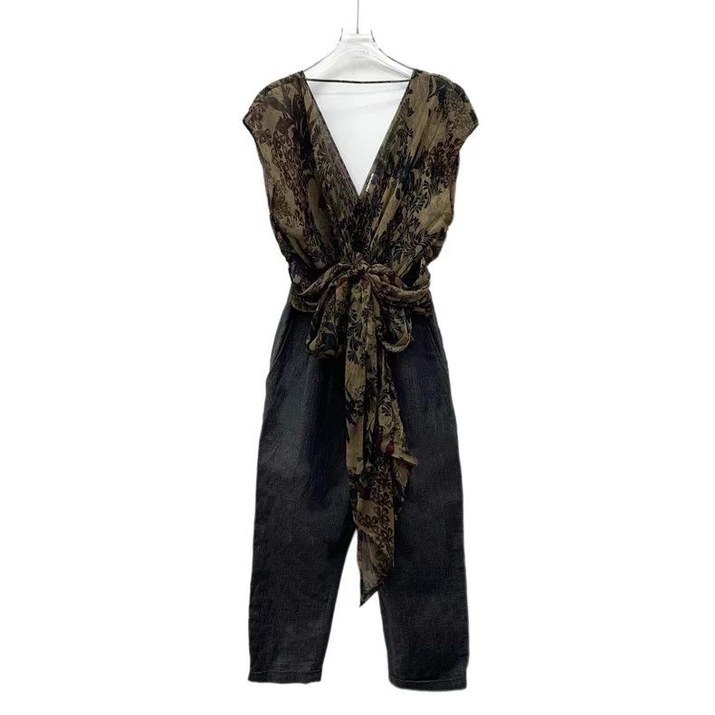 Brunello Cucinelli Brunello Cucinelli Silk Wool Jumpsuit Size US 38 / EU 54 - 1 Thumbnail