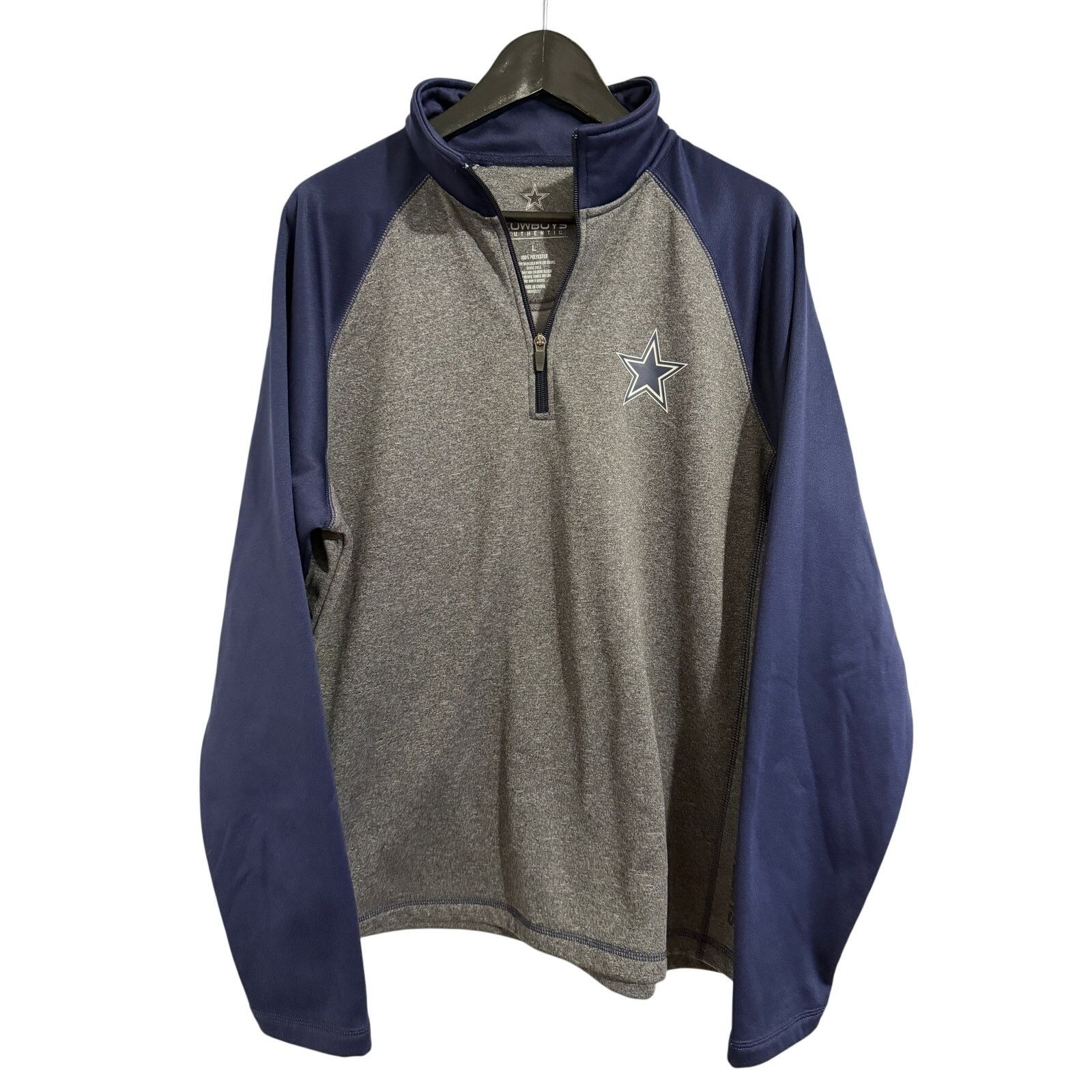 NFL Dallas Cowboys 1/4-Zip Sweatshirt Men's Size Large Size US L / EU 52-54 / 3 - 1 Thumbnail