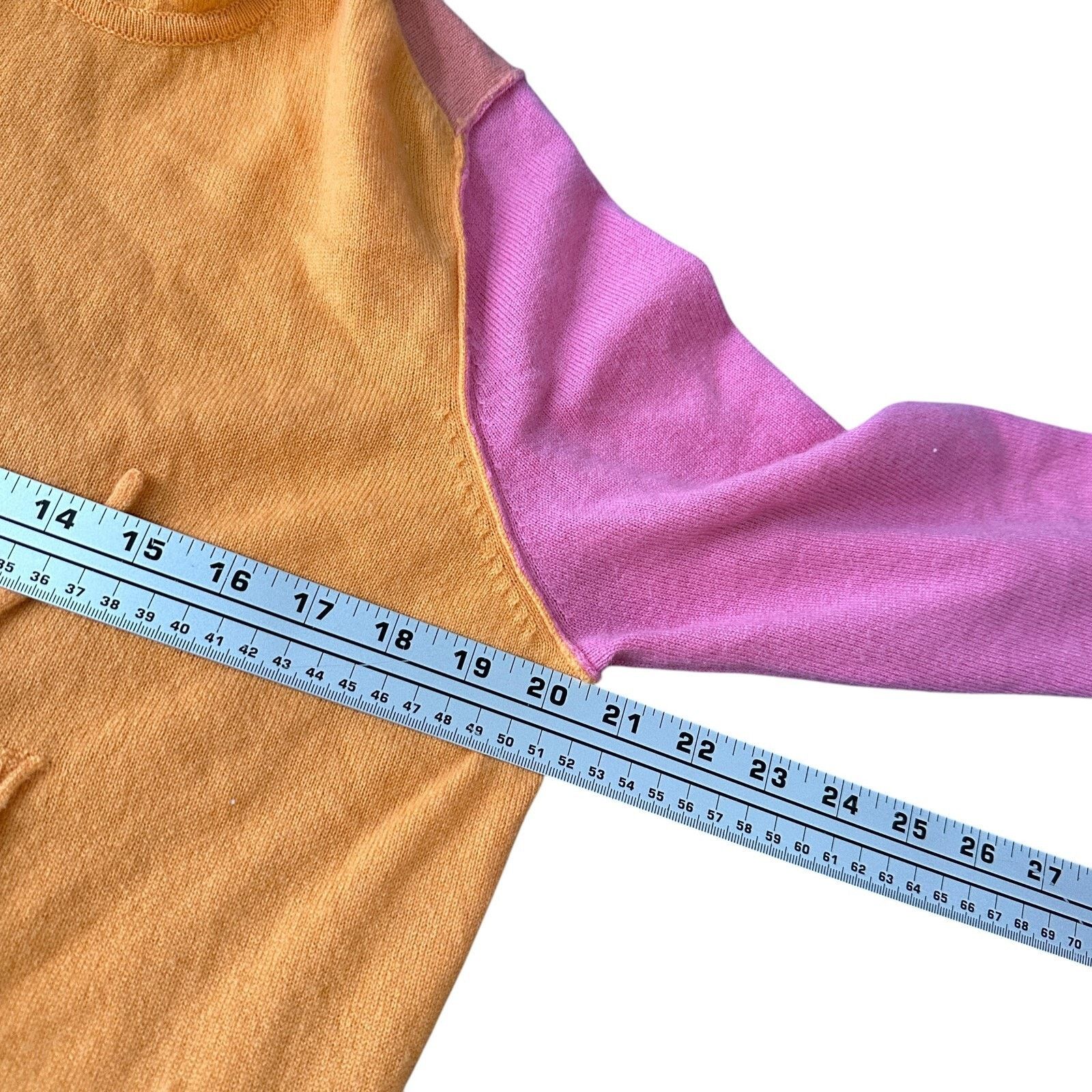 Other Collaboration Hoodie Women’s XS Colorblock Orange Sweater Size XS / US 0-2 / IT 36-38 - 7 Thumbnail