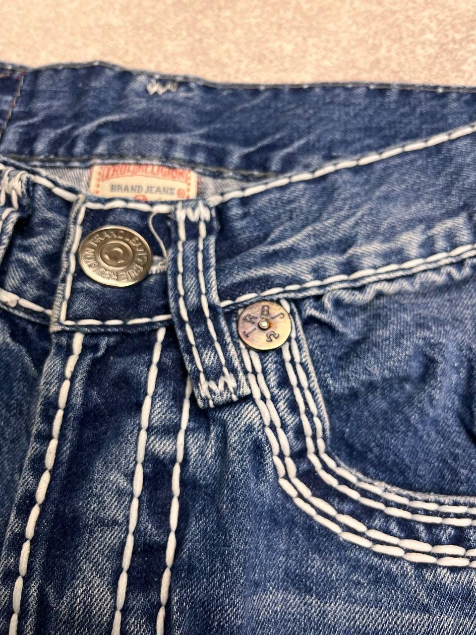 True Religion Vintage True Religion Chief Keef Style Baggy Jeans Y2K 29 Size US 29 - 6 Thumbnail